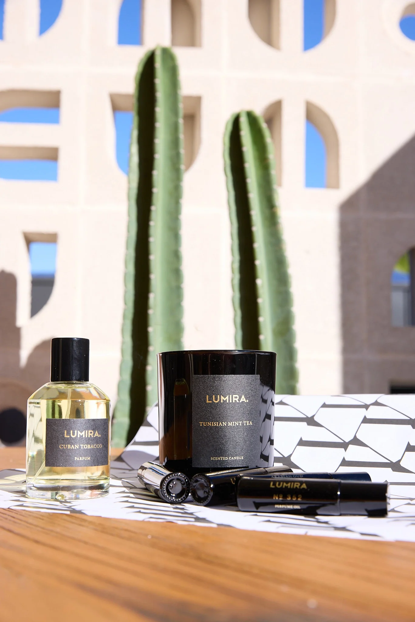 Lumira fragrance cactus interior styling KCreative Interiors