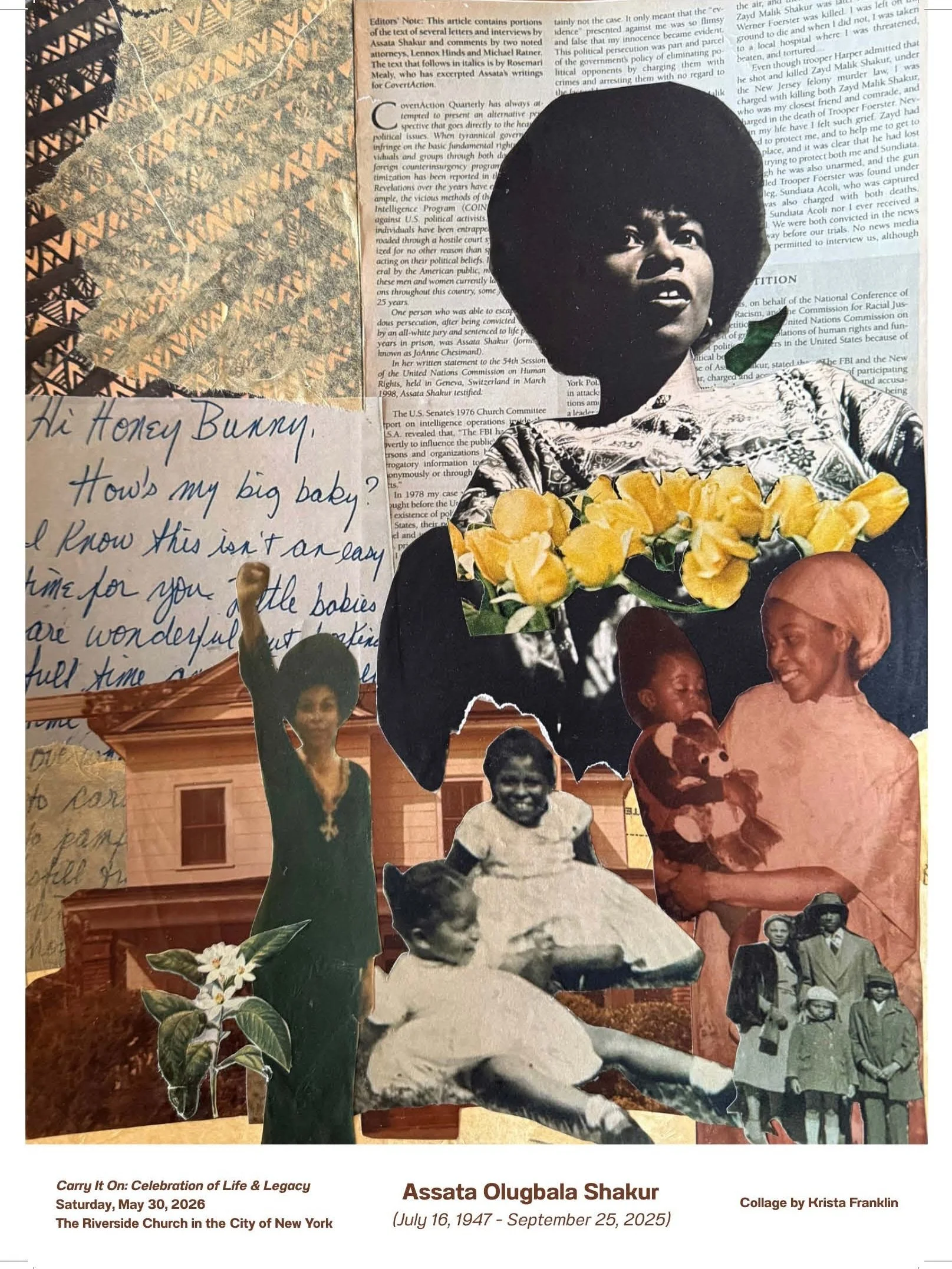 Today is July 16, 2026 and Assata Shakur&rsquo;s 79th birthday 💫💐

In honor of Assata&rsquo;s birthday, I&rsquo;ve been able to work alongside the family and memorial committee of Assata Shakur to launch the first version of Assata Shakur Archives 