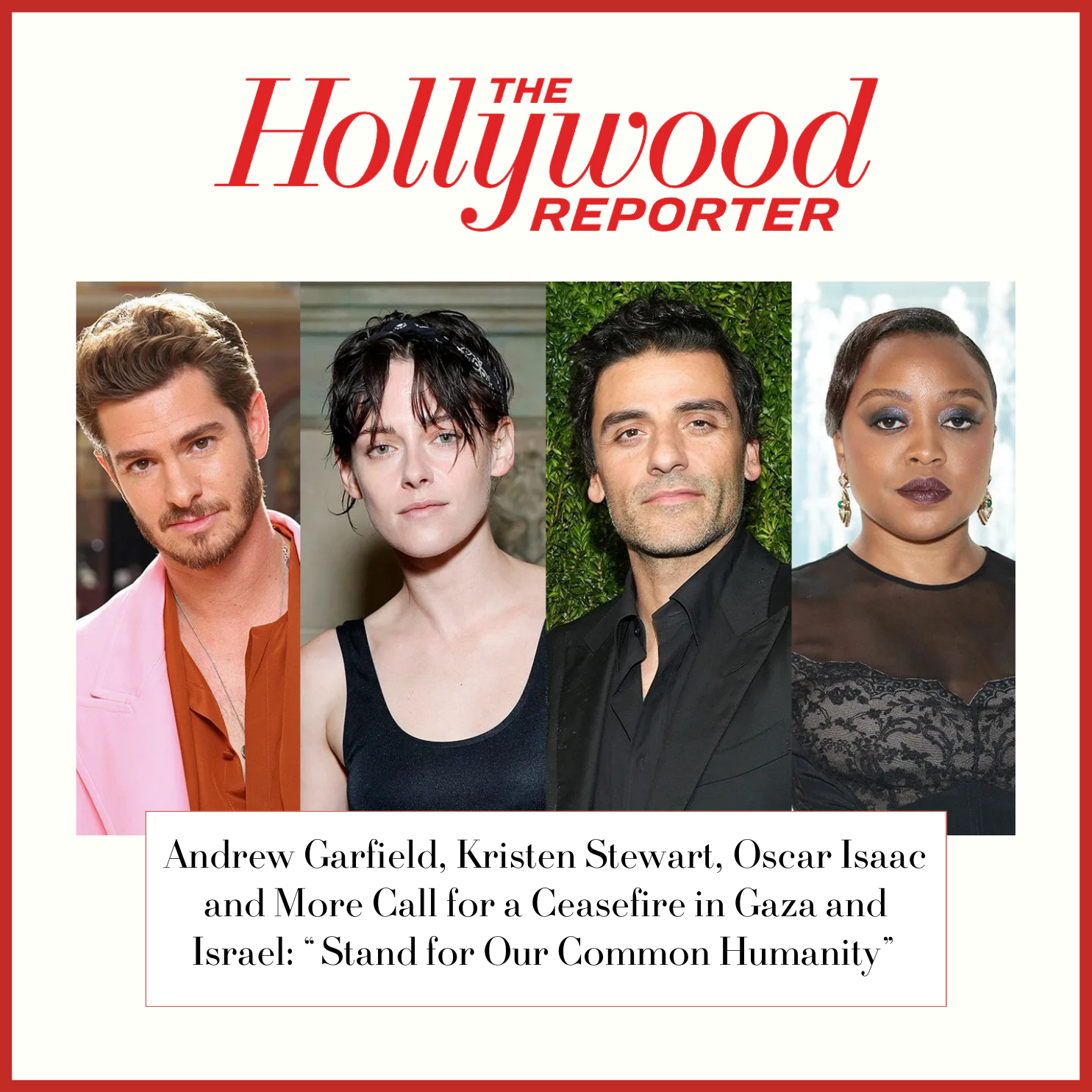 The Hollywood Reporter, Artists 4 ceasefire