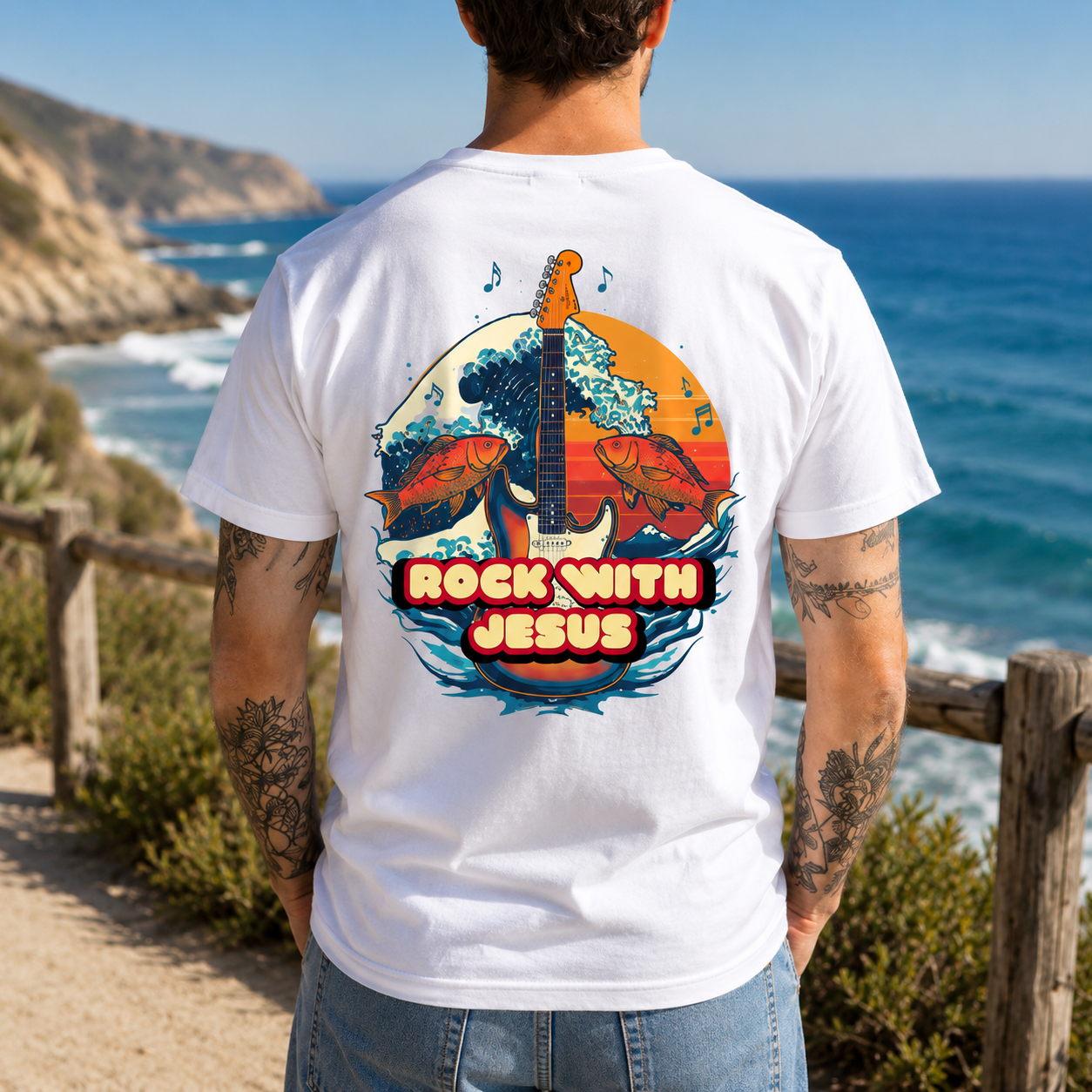 Retro Coastal Tee