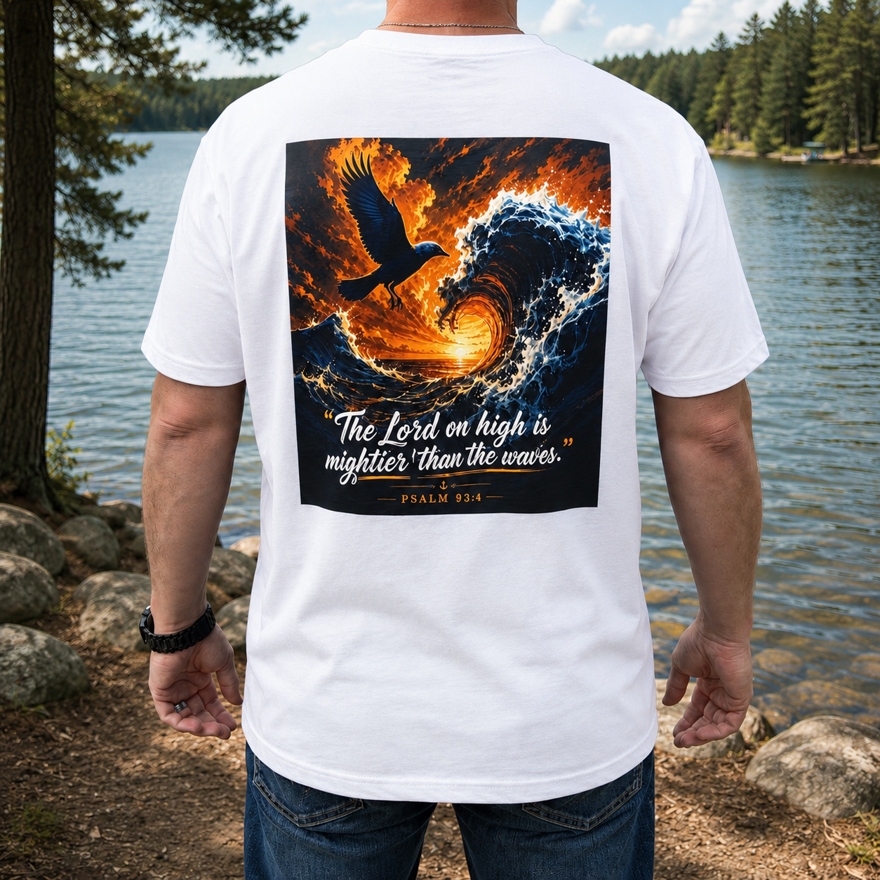 Mightier than the Waves Tee