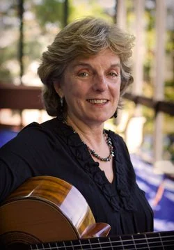 Janet Agostino, President of the Classical Guitar Society Sydney