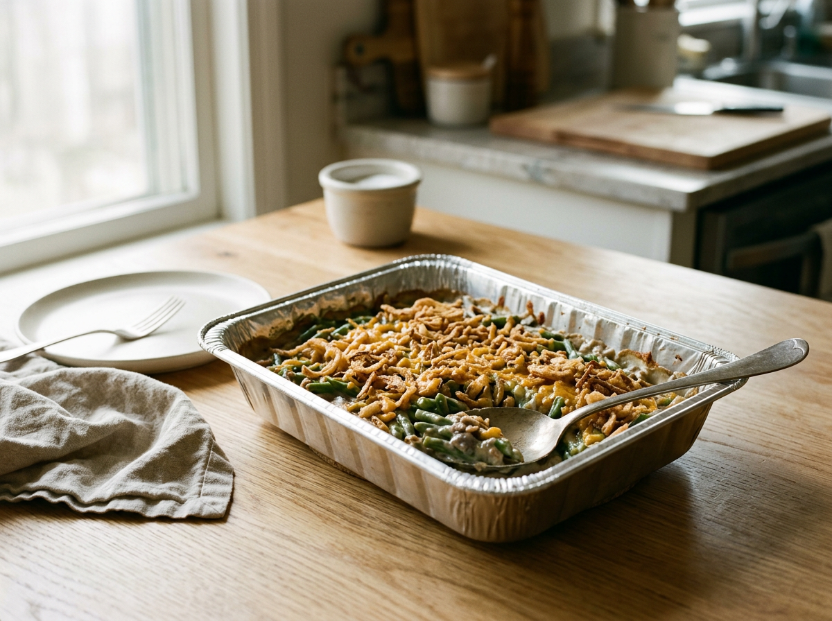 Green Bean Casserole (Half Pan Feeds 12-15 People)