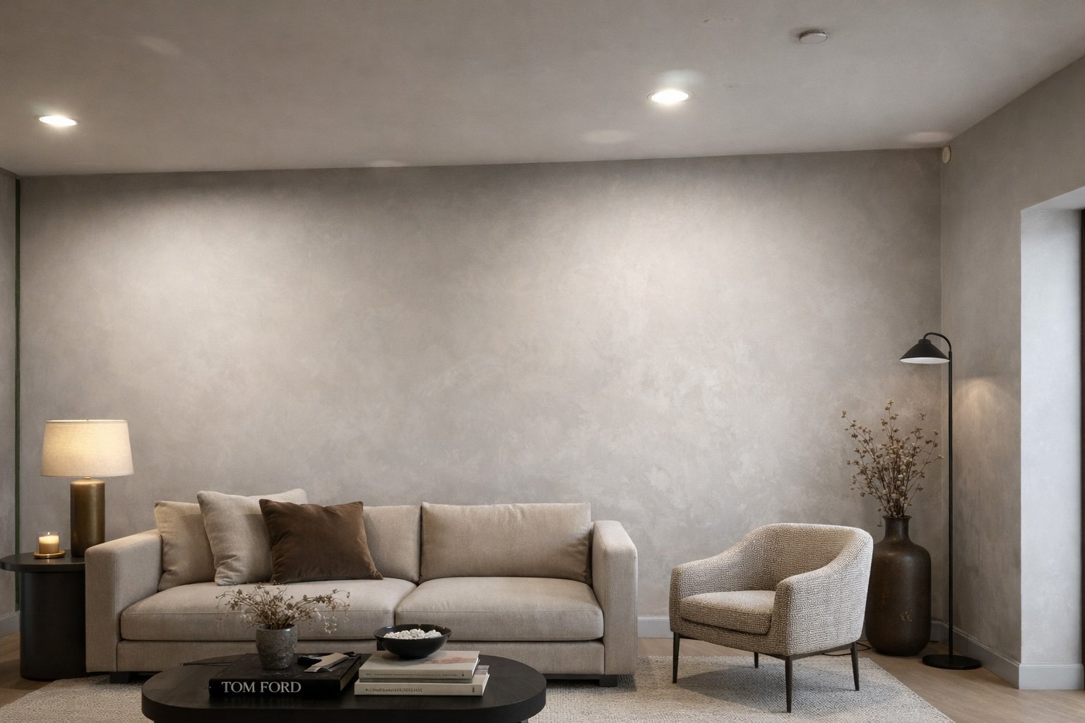 PLASTER FAUX CONCRETE WALL FINISH SOUTH FLORIDA