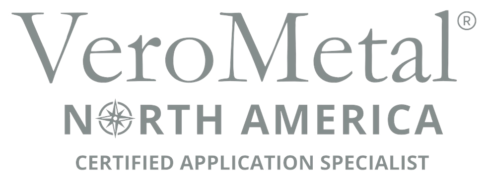 VeroMetal North America Certified Application Specialist logo