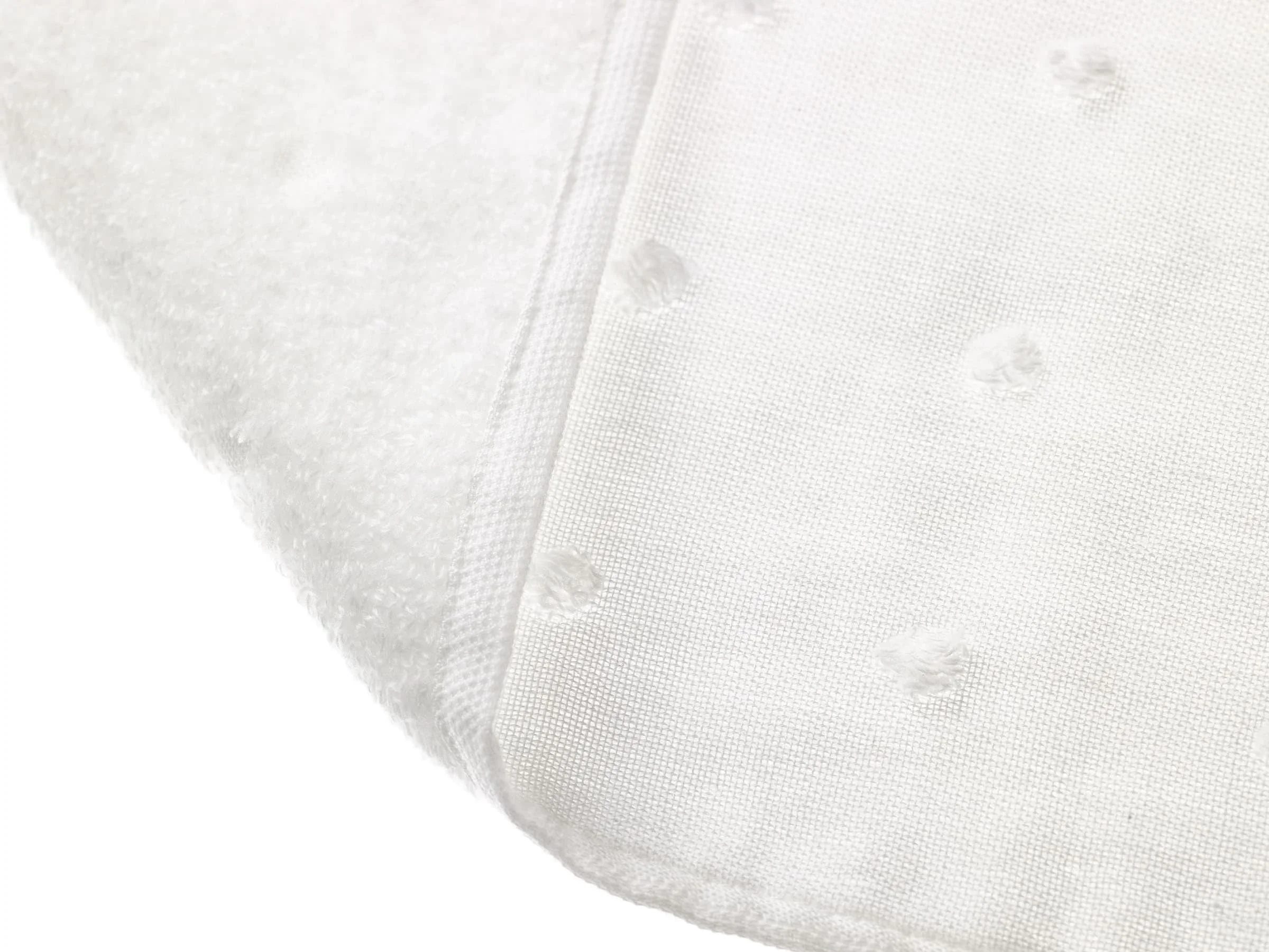 UCHINO gauze dot towel white