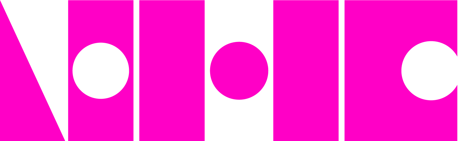 Native Habitat Co logo - pink geometric shapes