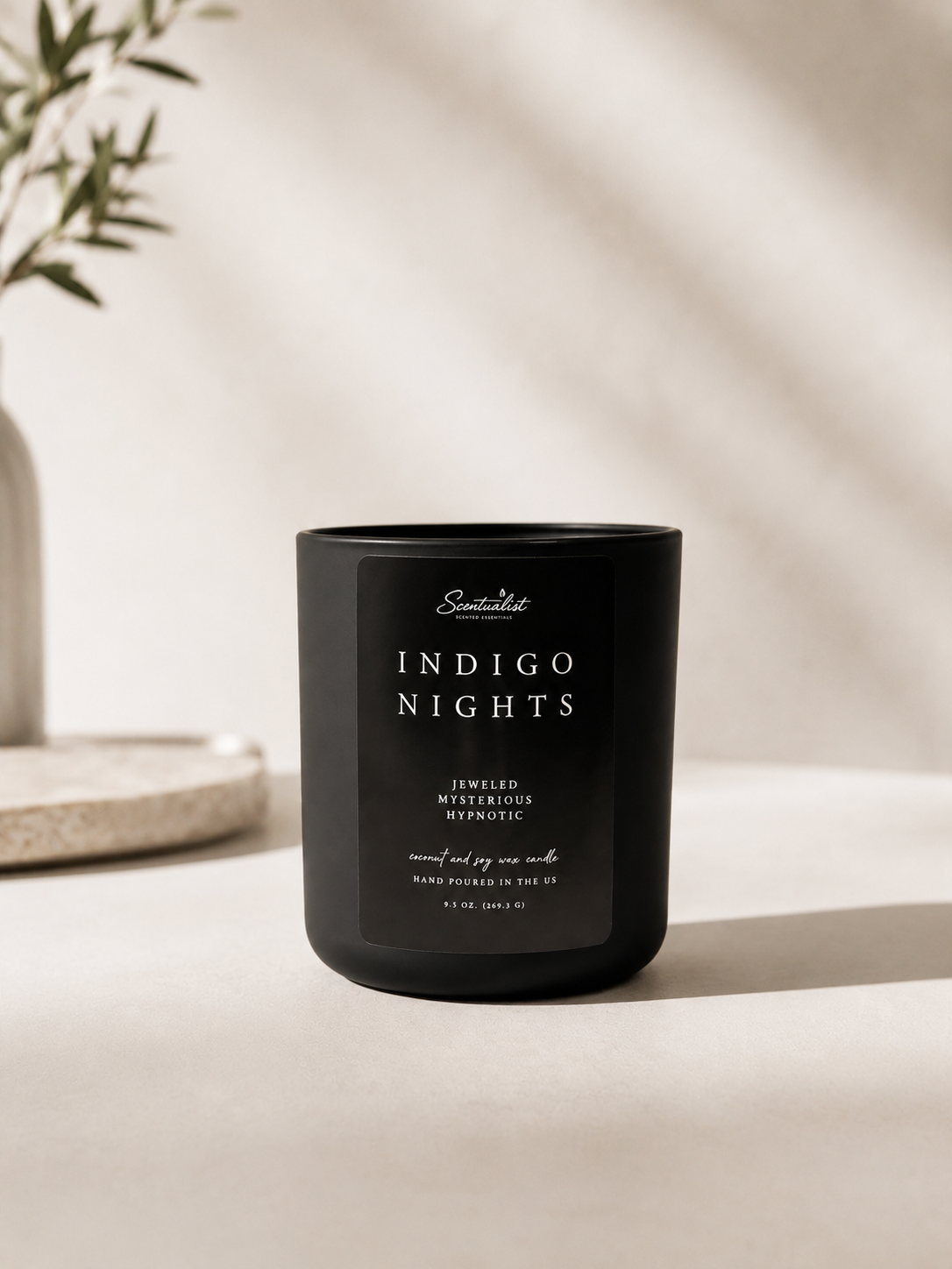Indigo Nights 8oz. Candle