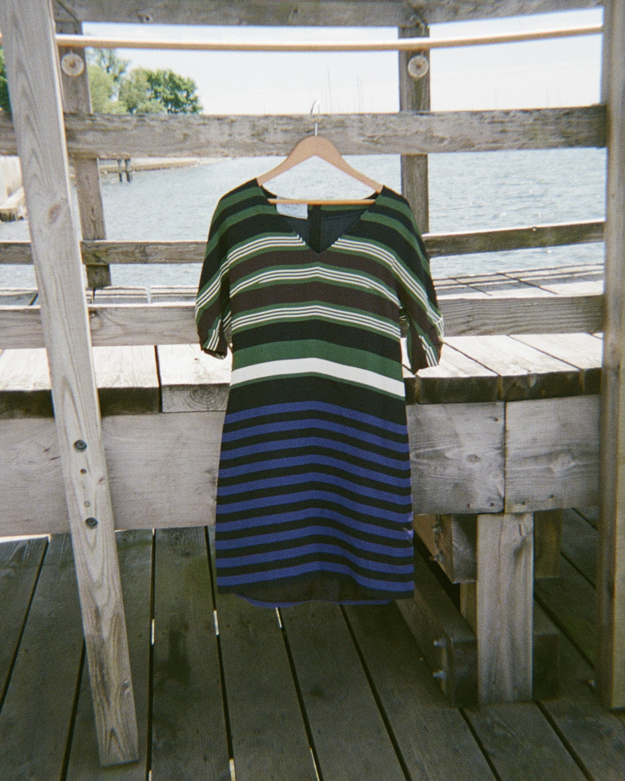 Prada SS11 Striped Dress (size 6)