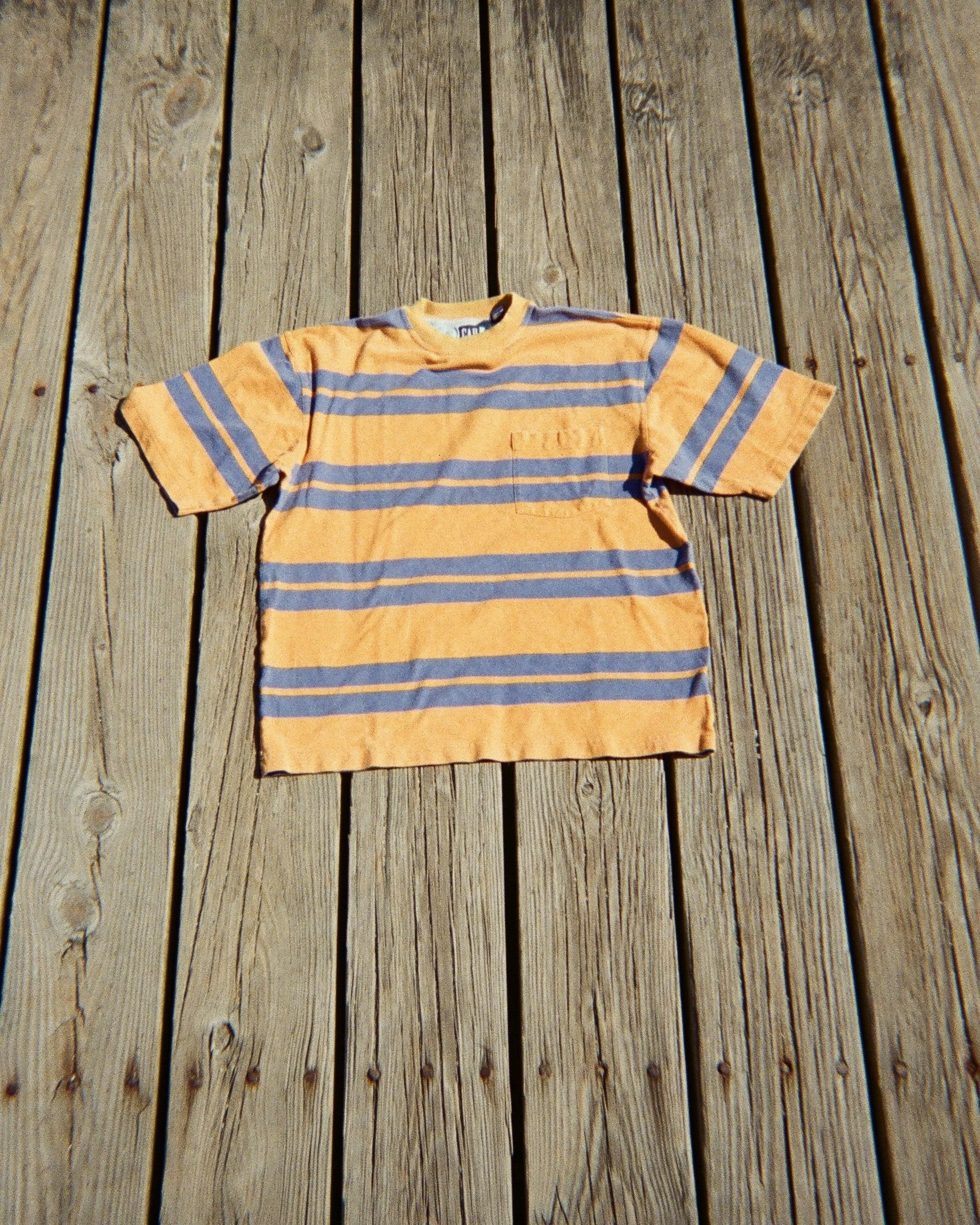 Vintage Gap Striped Tee (Size XL)
