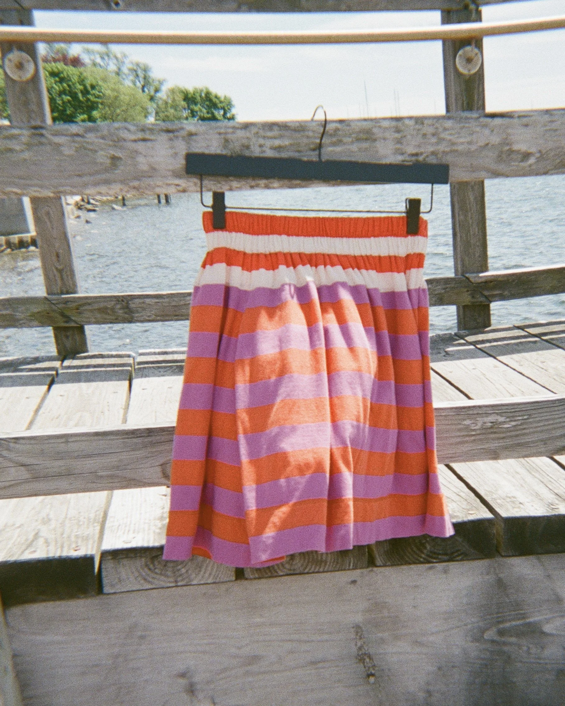 Sonia by Sonia Rykiel Striped Mini Skirt (SIZE XS)