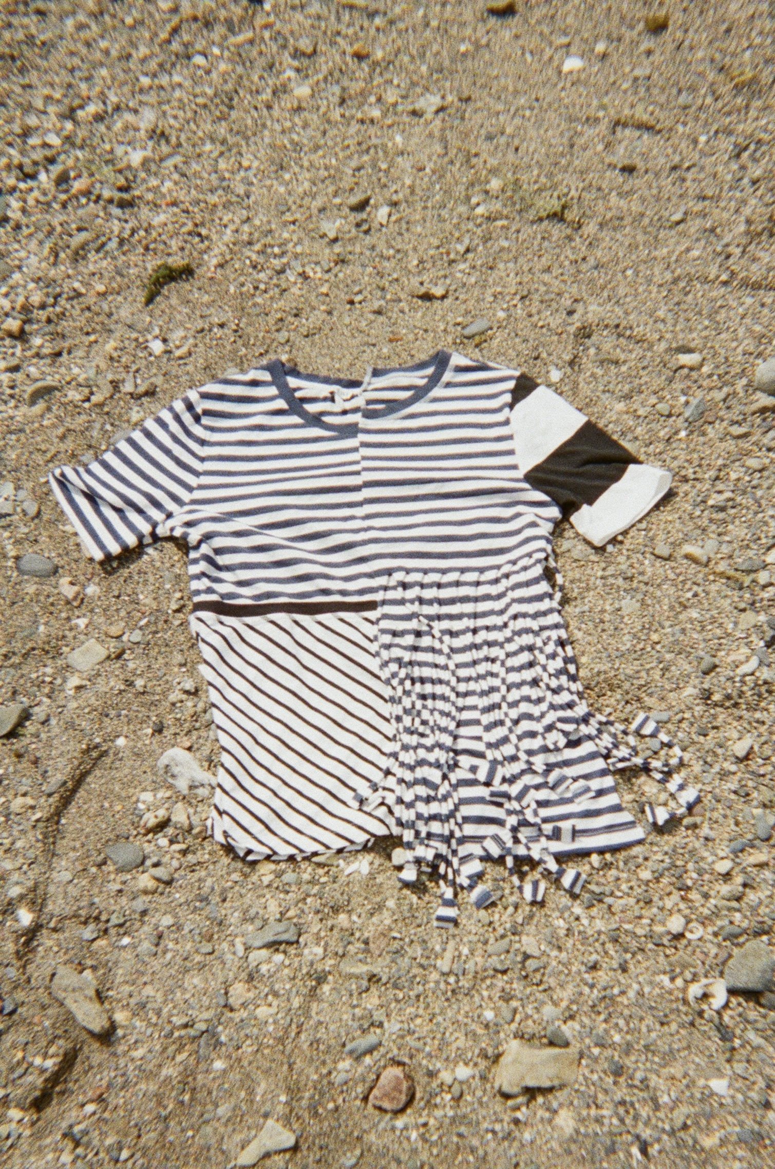 Loewe Striped Fringe Tee (Size S)