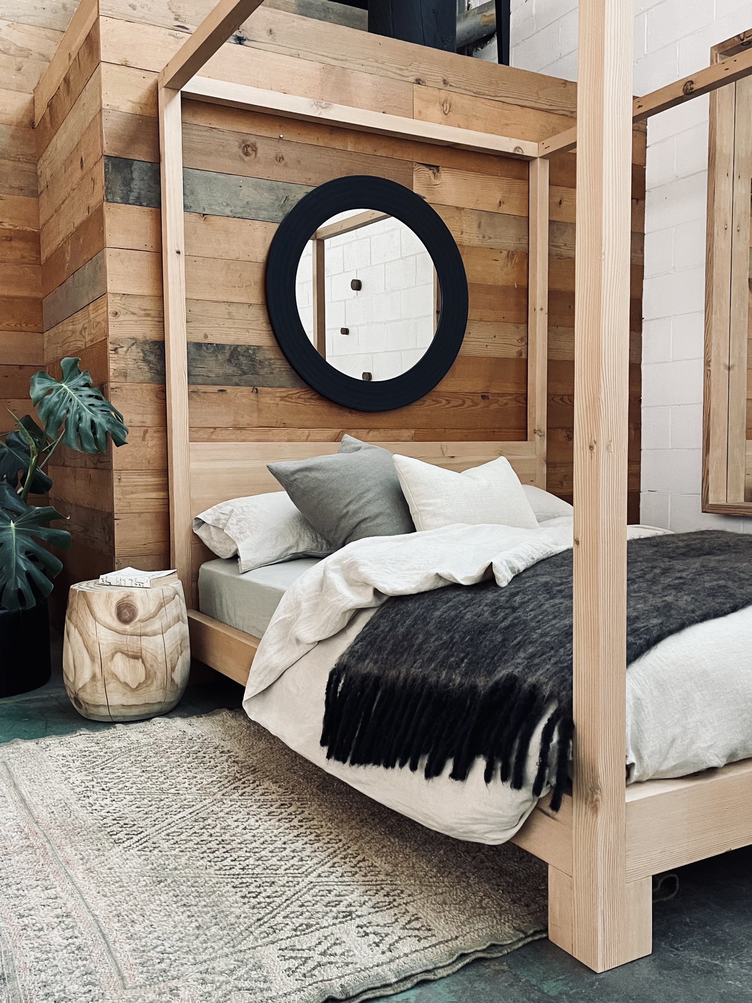 Interior bedroom styling 