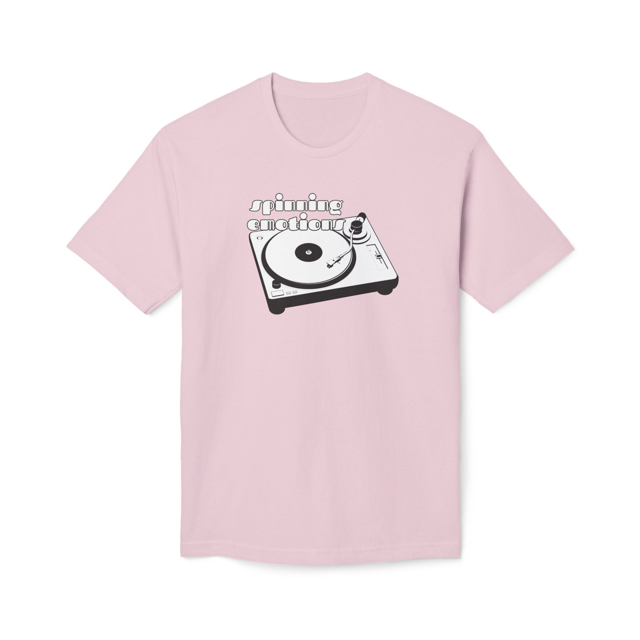 Turntable Graphic T-Shirt — Vintage Vinyl Record Player Tee