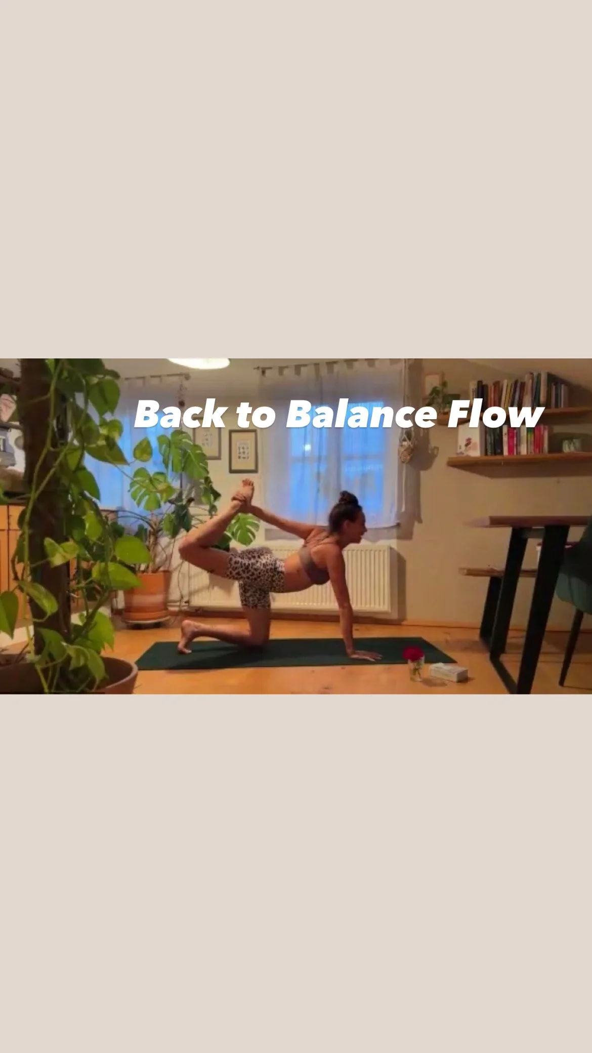 Back to Balance Yoga Flow (60 min.)