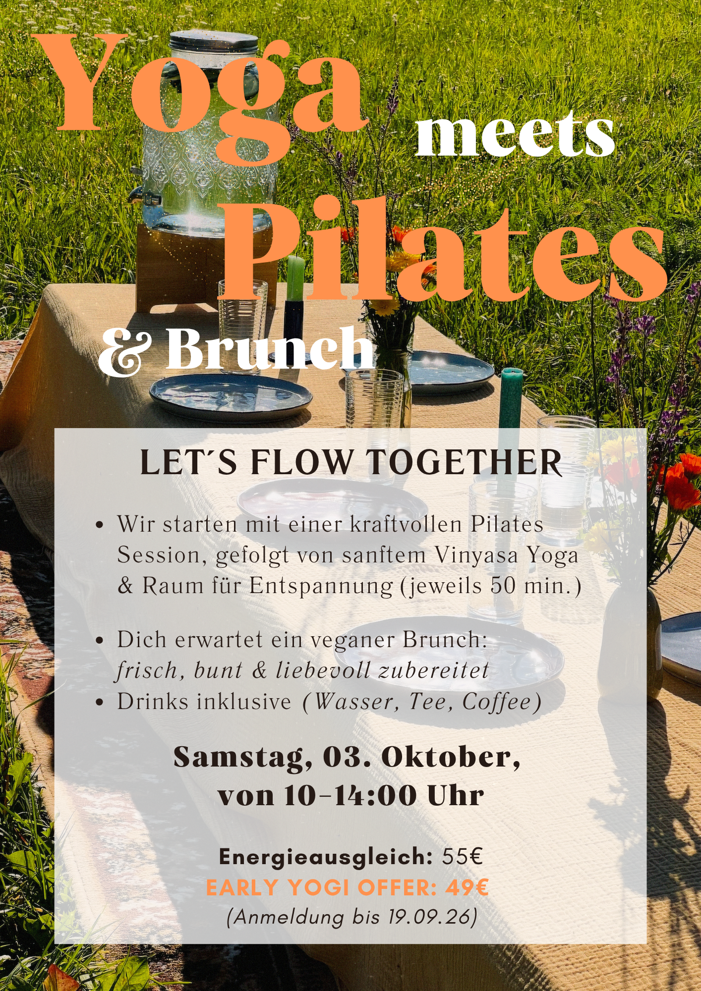 Pilates Yoga Brunch