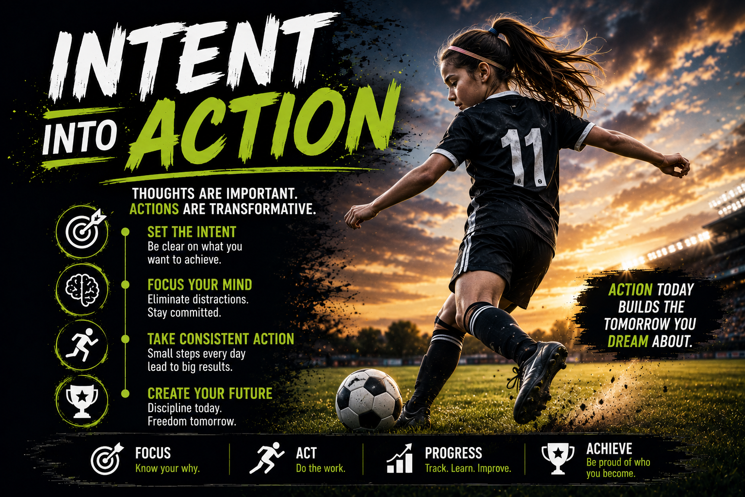 Turn Intention Into Action