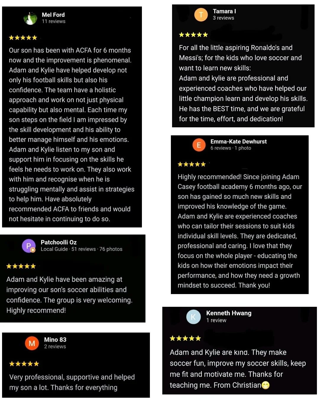 Reviews