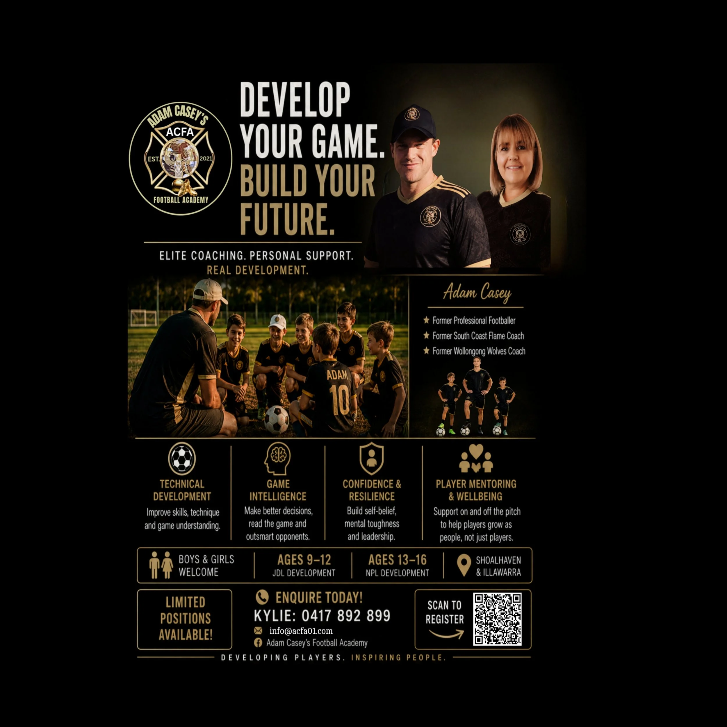 ACFA- Representative Player Development Trials