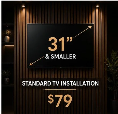 Standard TV Mounting  31