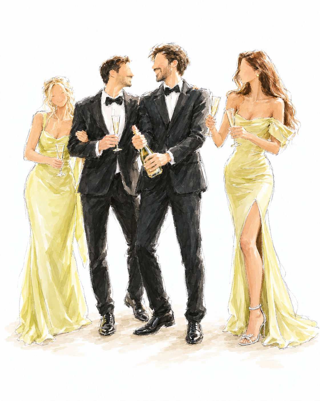 Four Friends Toast in Watercolor.png