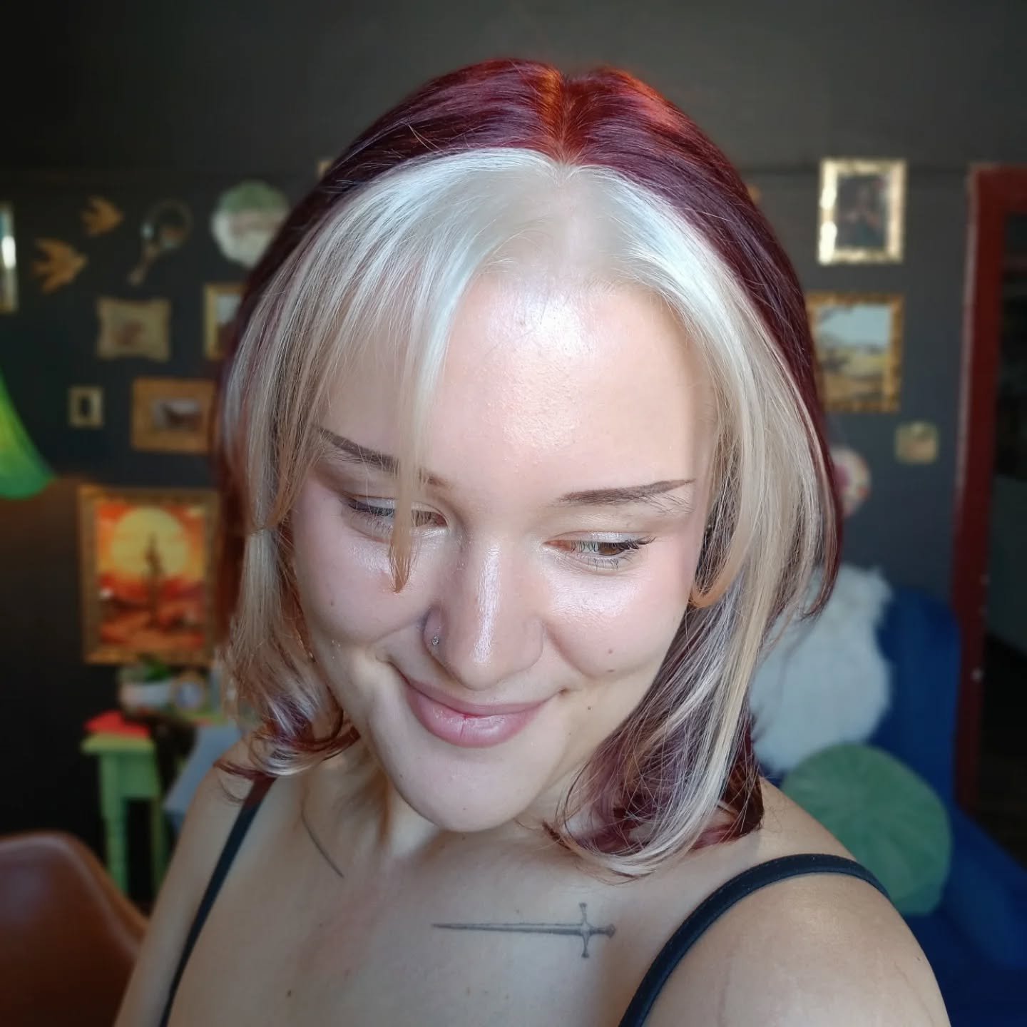 ❤️🤍 Fresh colour for Chiara 🤍❤️ 

#ohdarlinhairstudio #melbournehairdresser
#collingwoodhairdresser
#hairstudio #haircolourist