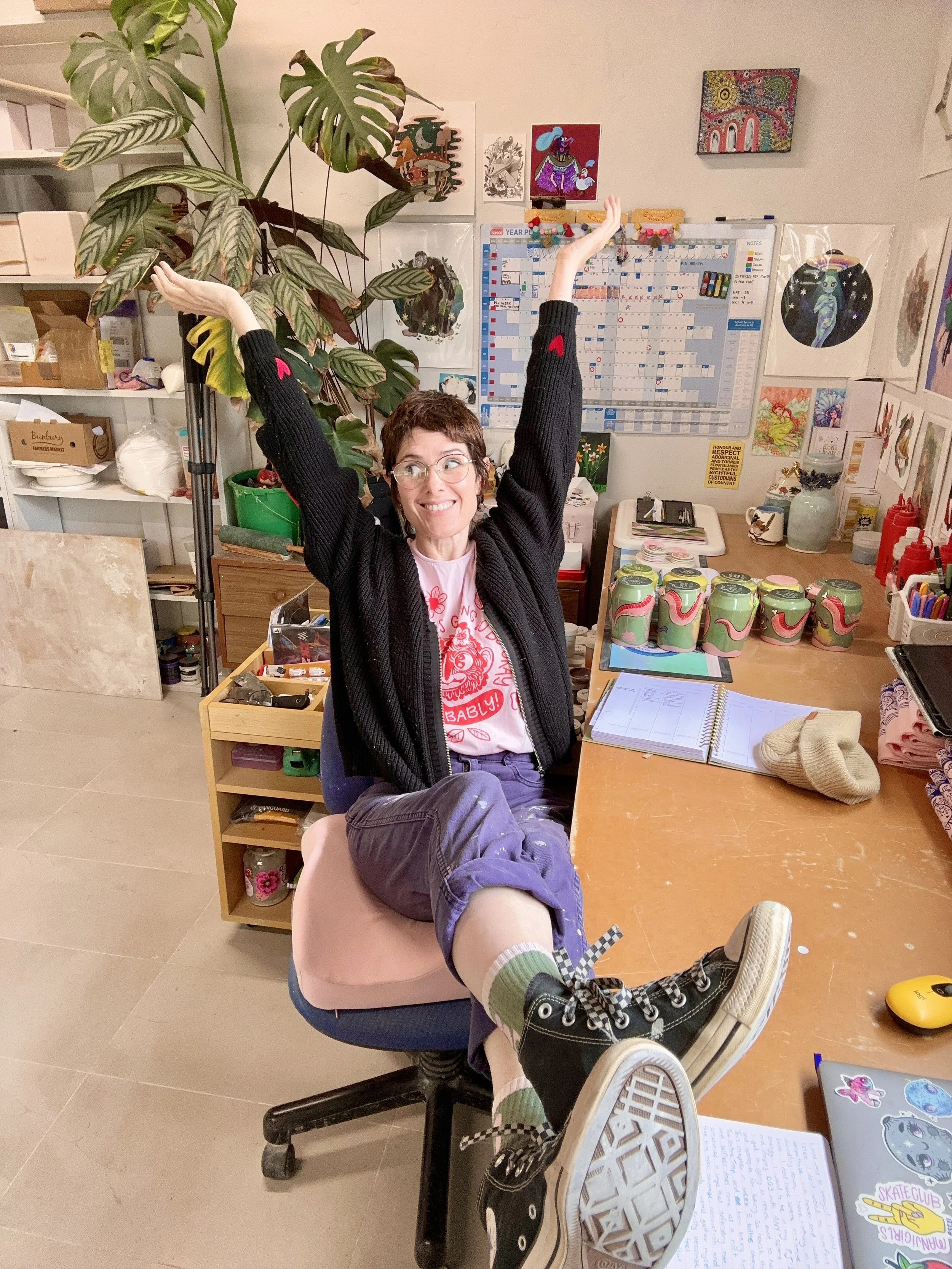 Sarah Connors Studio Floor