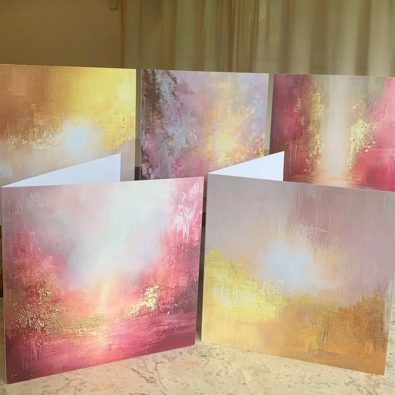 Devotion Collection sacred art card pack — five designs by Parmita Shunyam