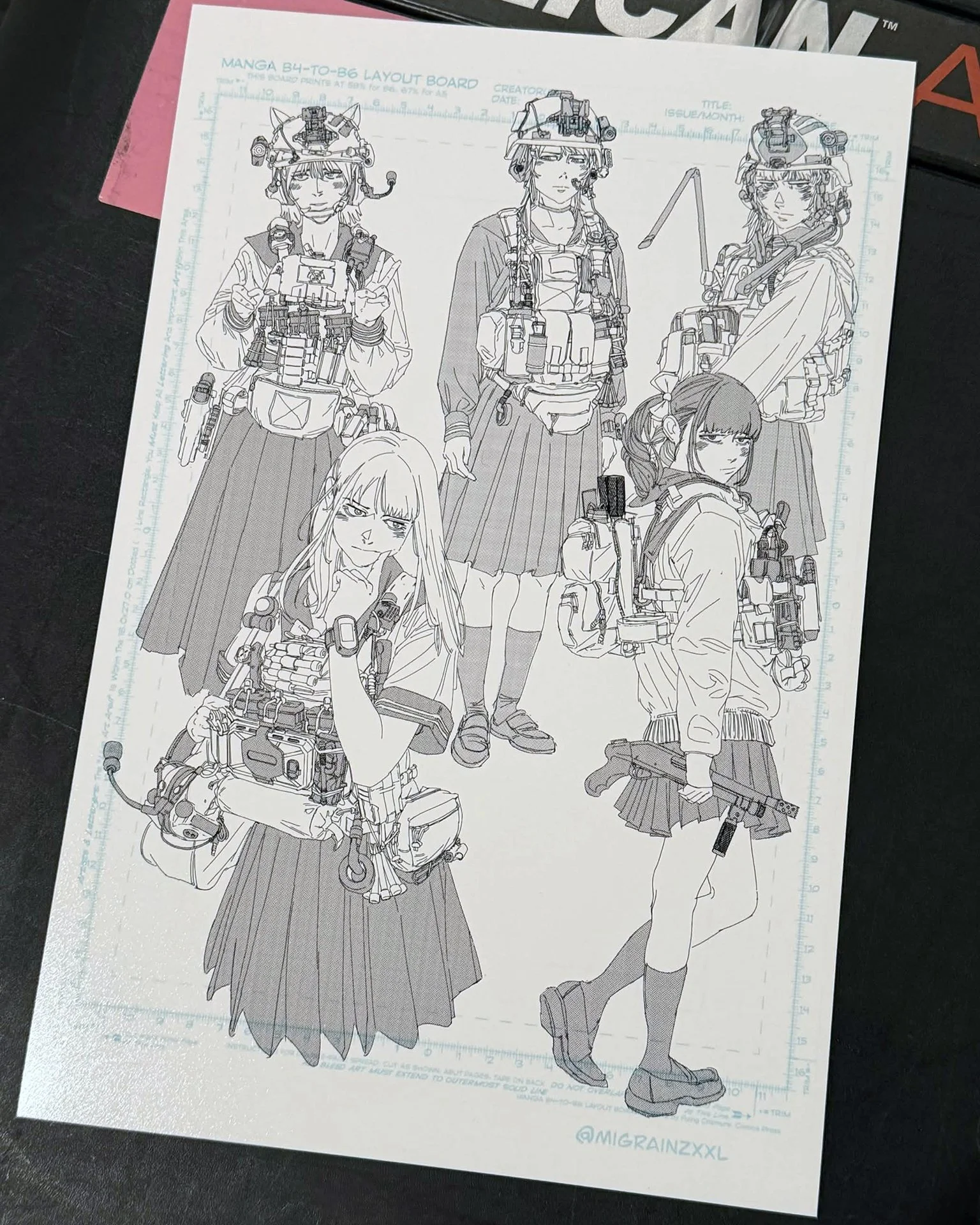 Layout Broads Print