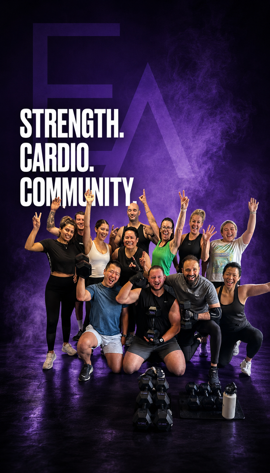 Elite Hybrid at Elite Athletic in Sydenham is a high-energy Sunday group fitness class running every week at 8:30am, combining strength, cardio and functional training for a fun and challenging full-body workout.