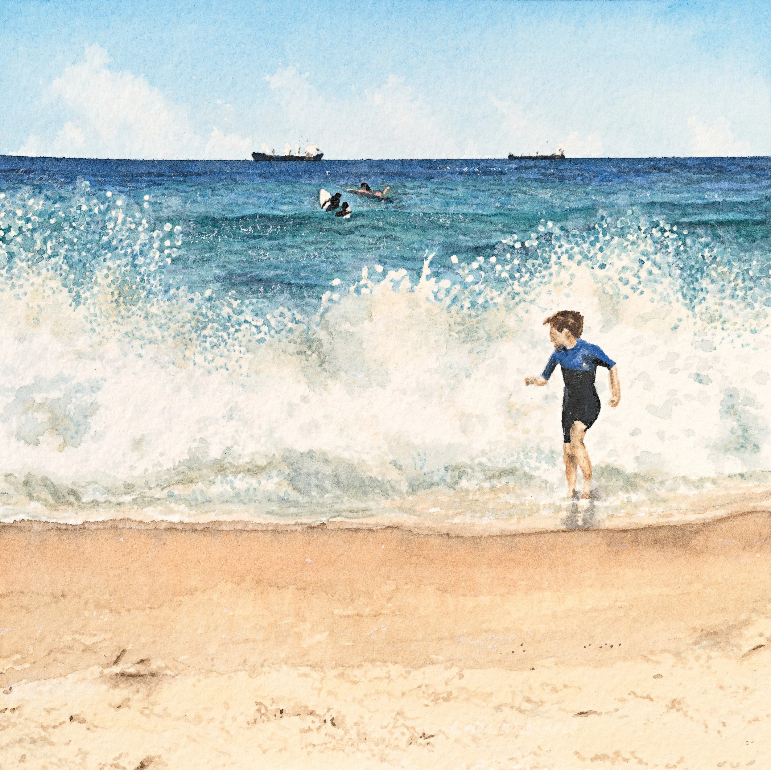 Shore Break Courage