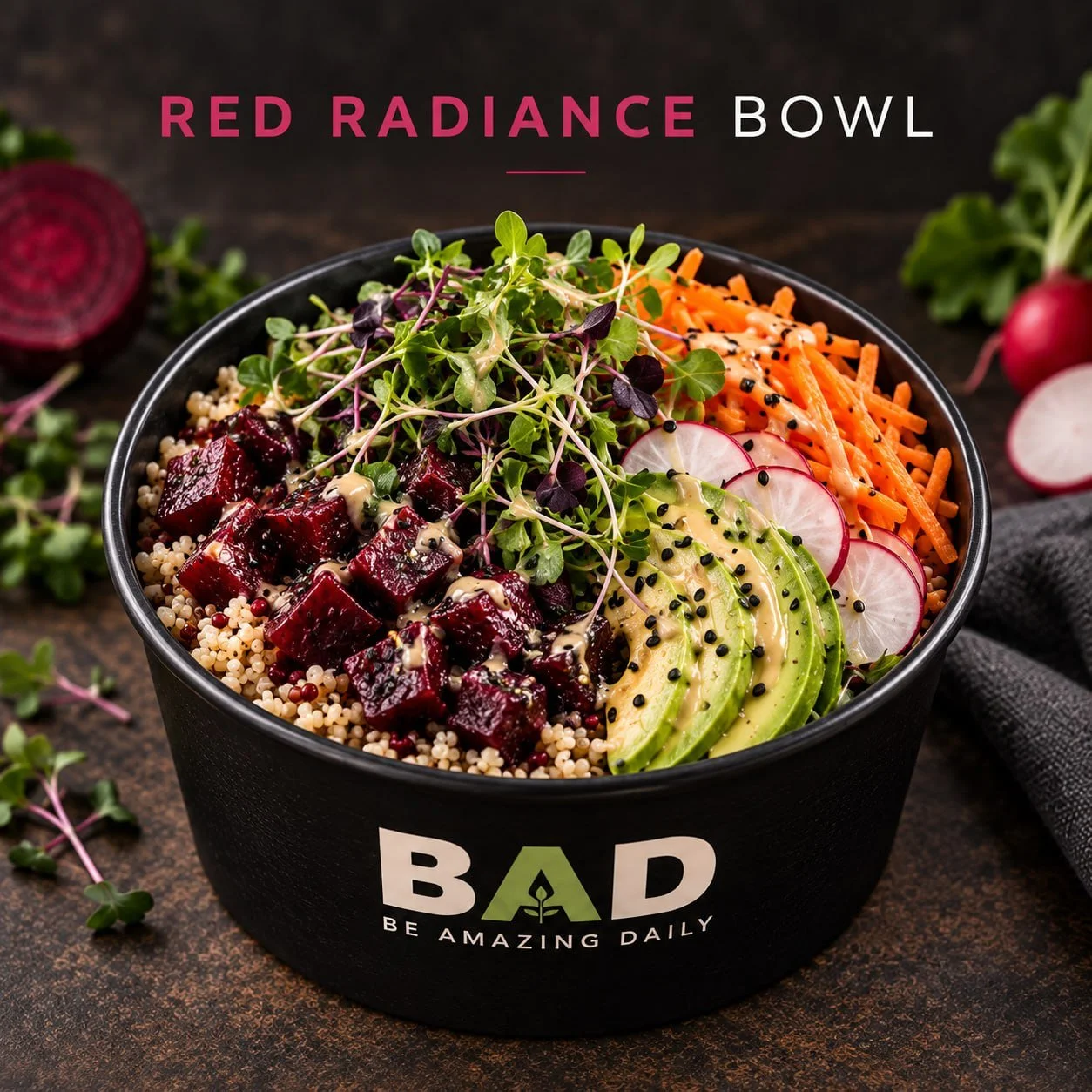 RED RADIANCE BOWL