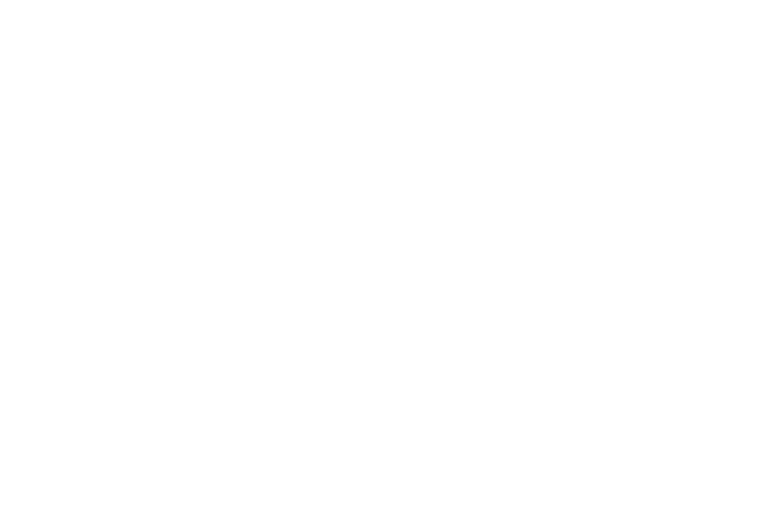 The number 40+ inside a laurel wreath design, all in white outline against a black background.