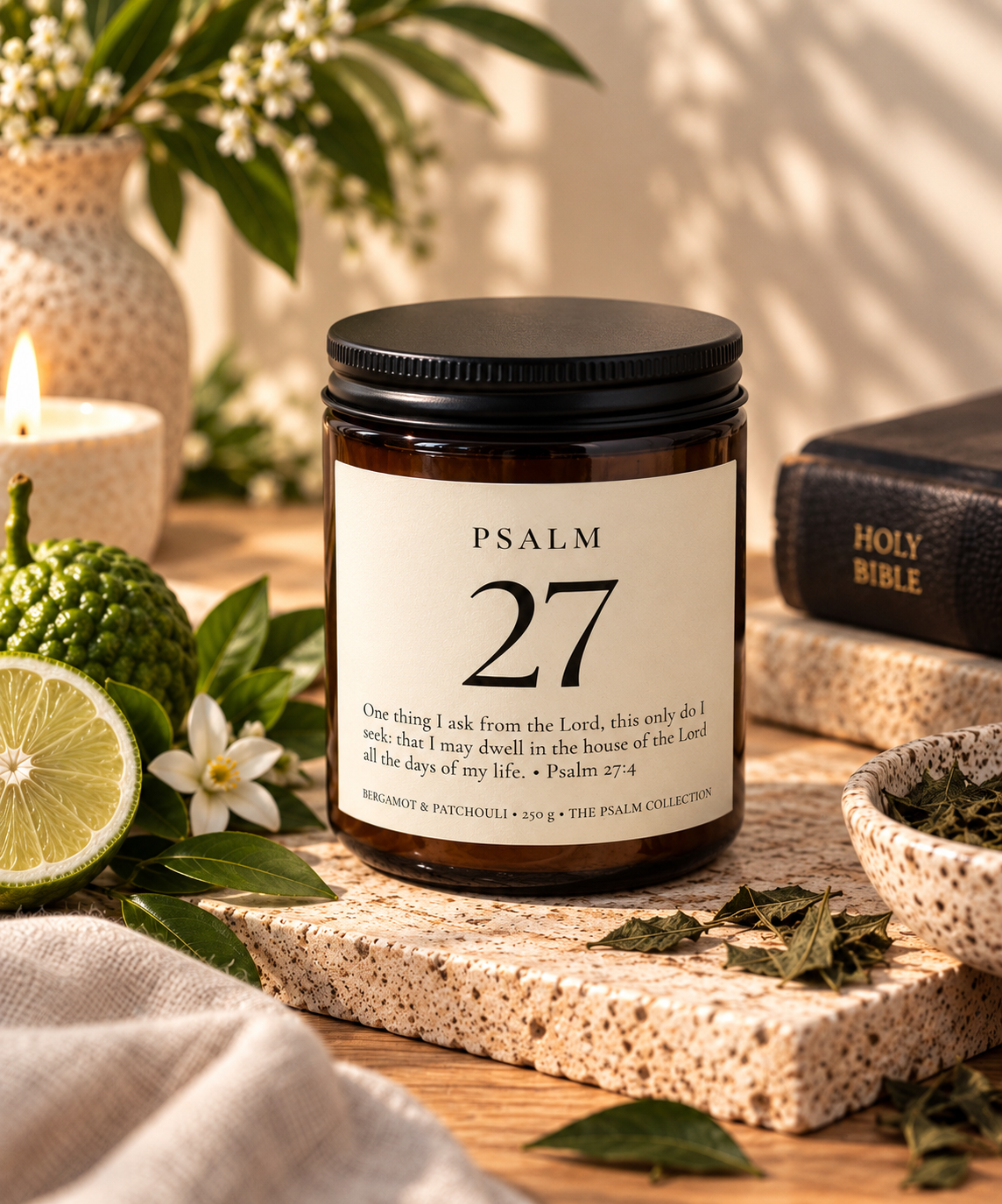 Psalm 27 - Bergamot & Patchouli