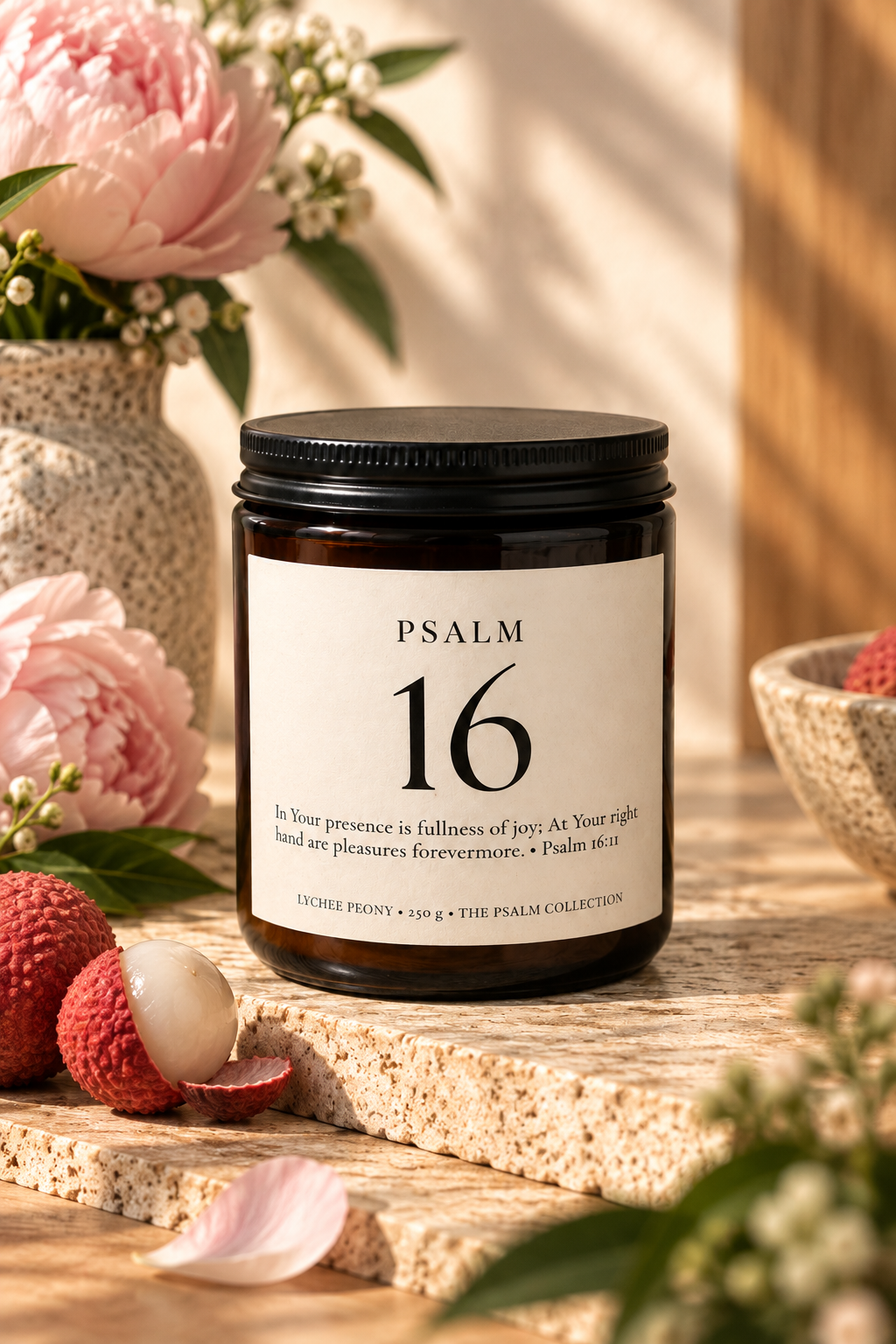 Psalm 16 - Lychee Peony