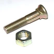 M10/2952 - M10 x 55 Plough Bolt/Nut 8.8