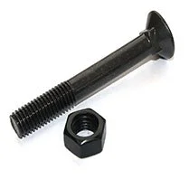M12/3858 - M12 x 90 Plough Bolt/Nut 10.9 