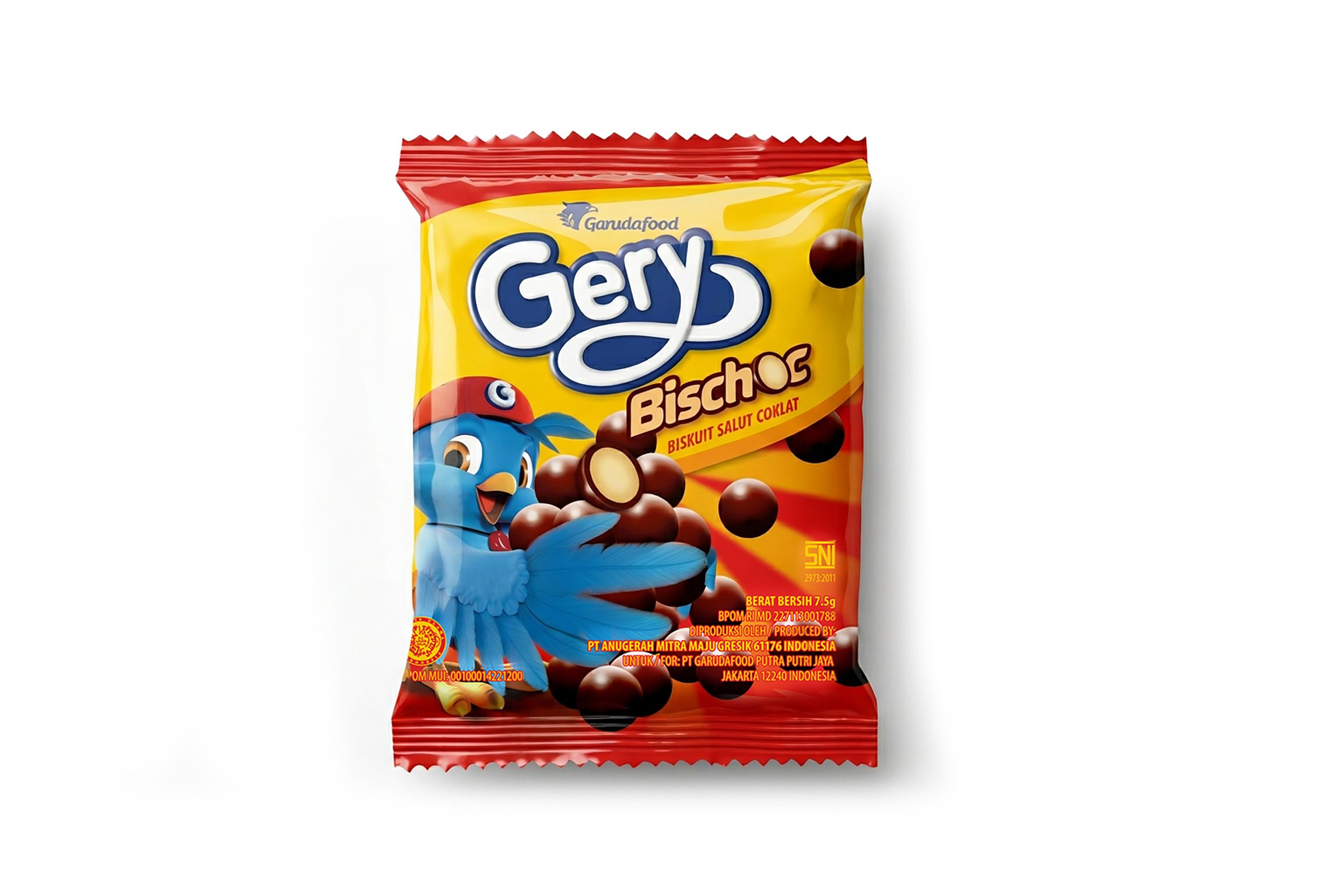 Gery bischoc chocolate snack packaging