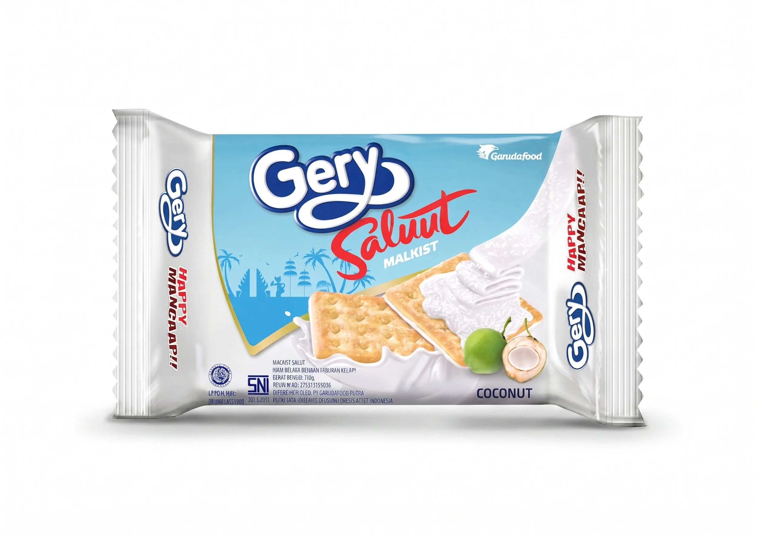 Gery Saluut malkist snack packaging