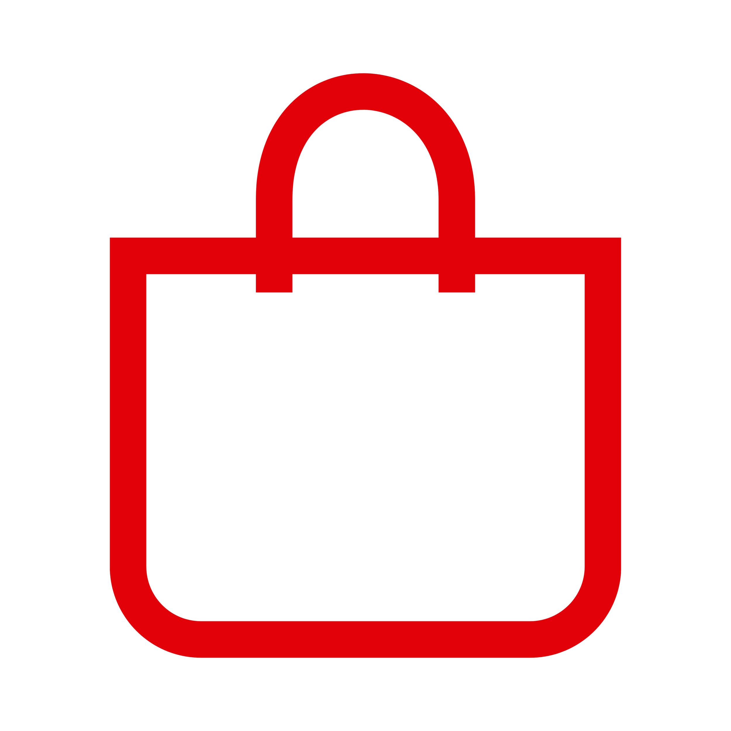 Red shopping bag