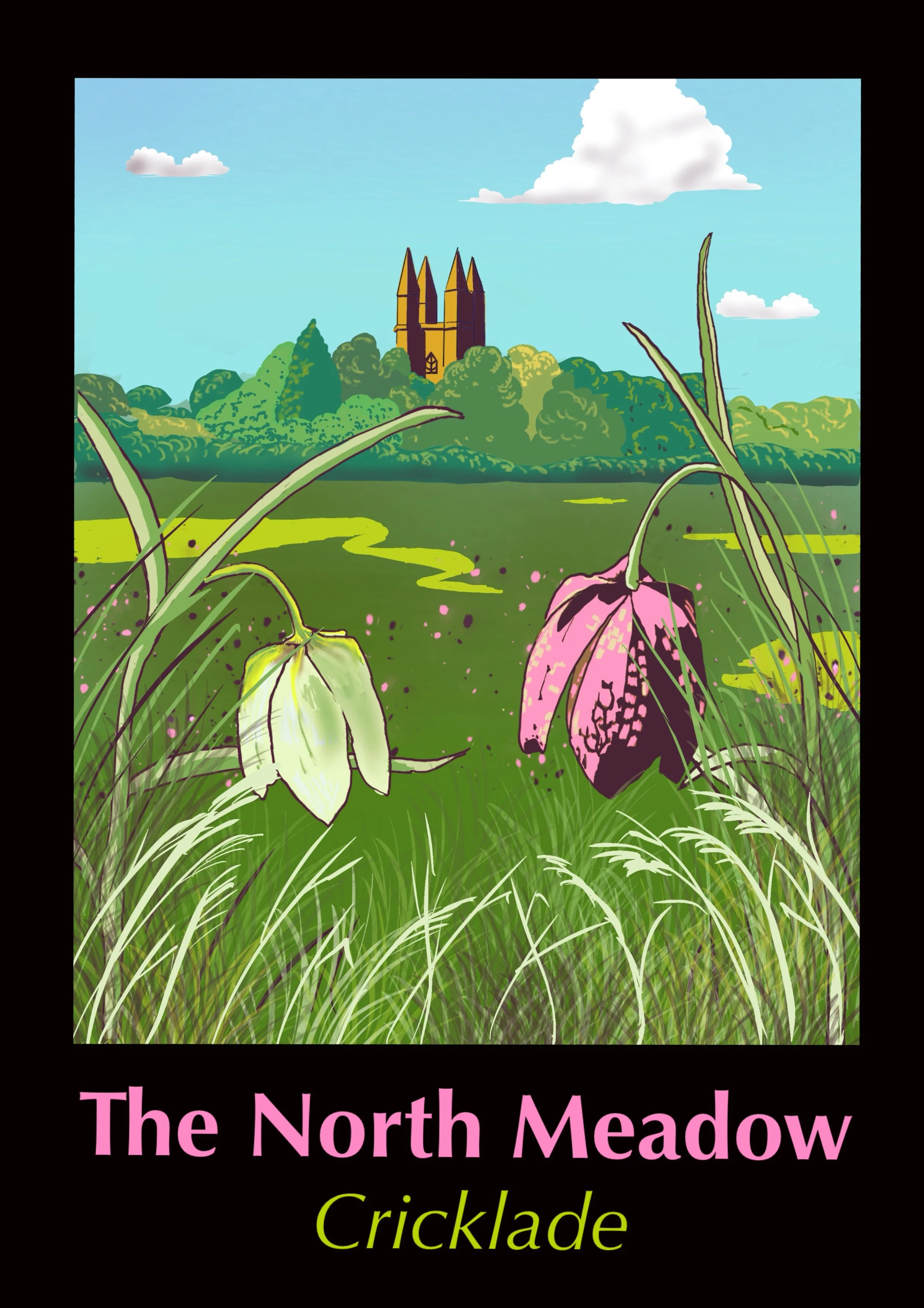 North Meadow Travel Poster