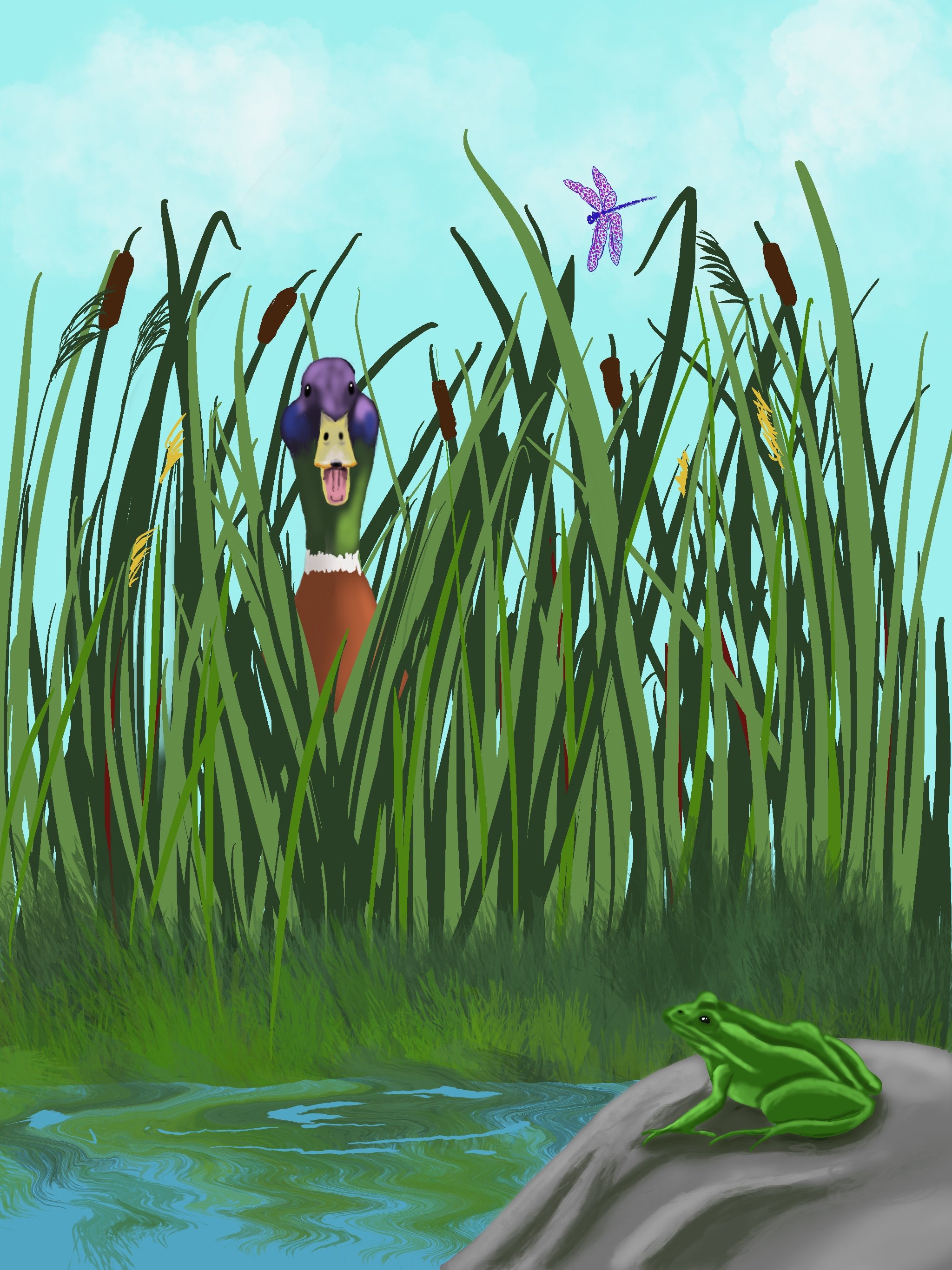 "Morning!"