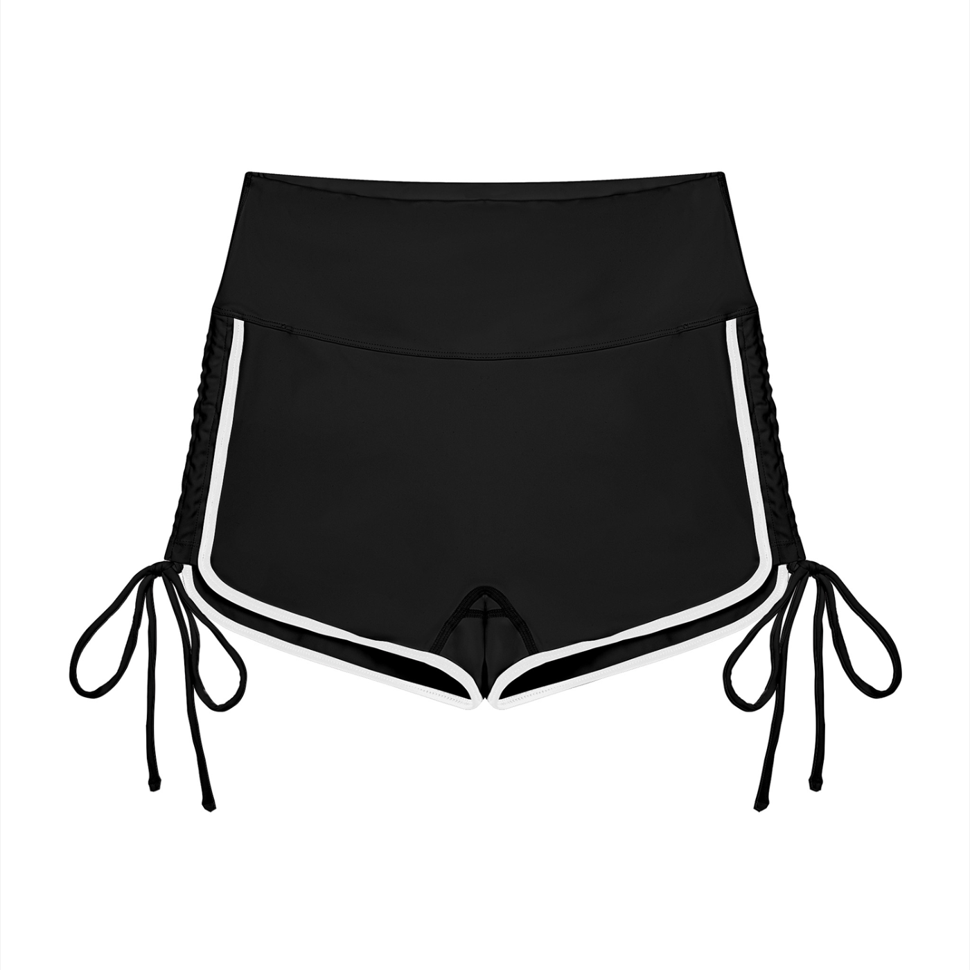 Women’s Color Block High Waisted Yoga Shorts