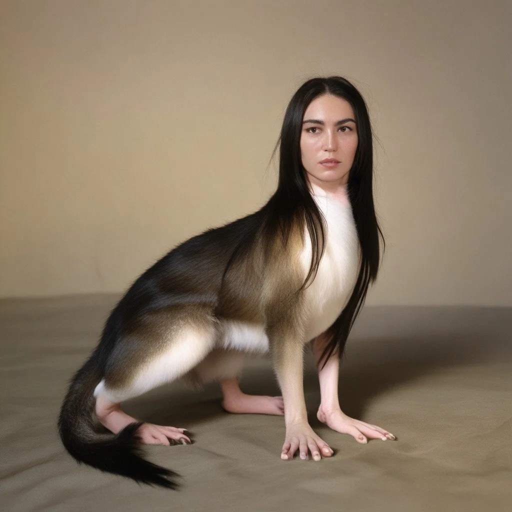 Body Dysmorphia
Image reproduced with the help of AI. Inspiration taken from Leonor Fini’s 'Sphinx Ariene'