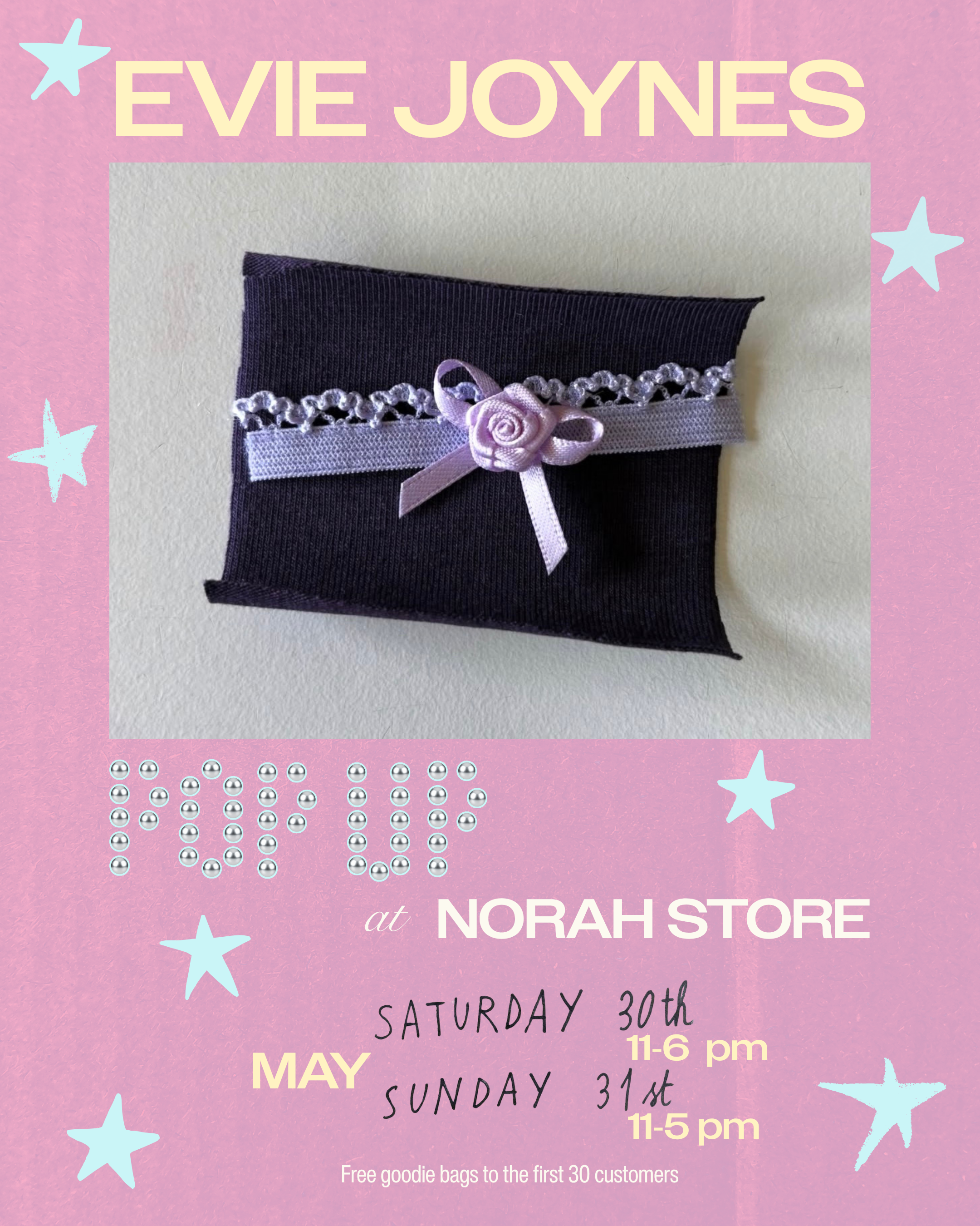 Evie Joynes Pop Up at The Norah Store
