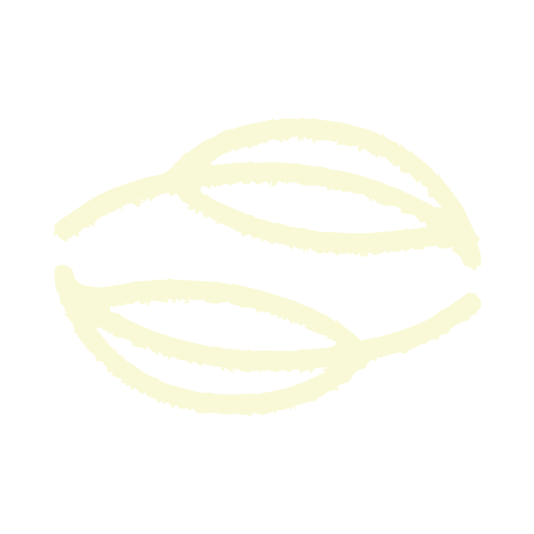 An abstract outline icon with diagonal lines within a circle shape.
