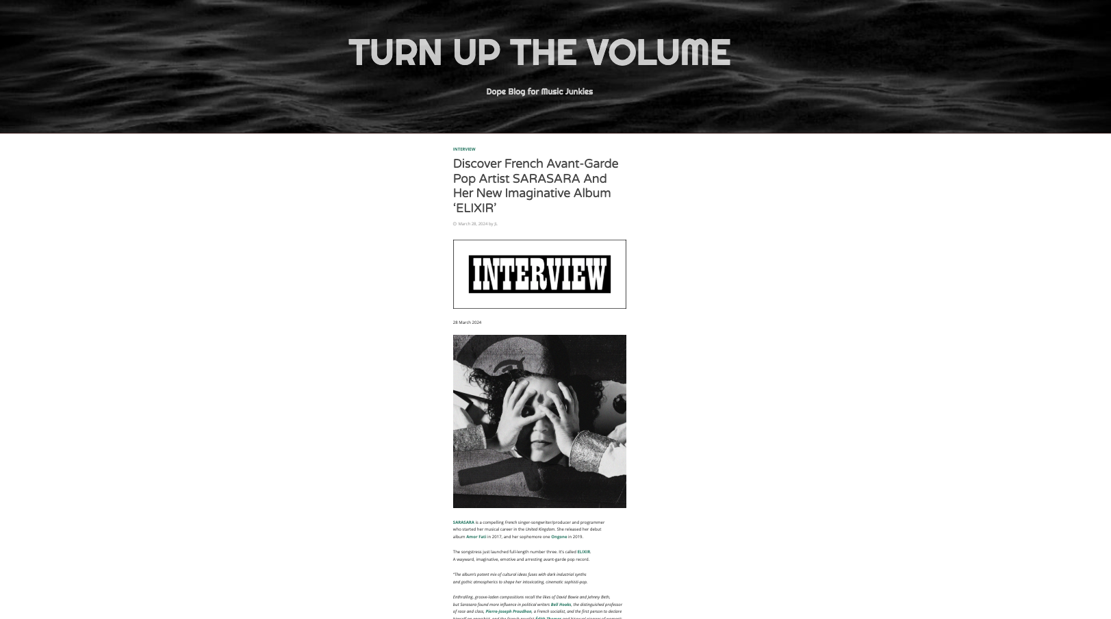 TURN UP THE VOLUME (UK)