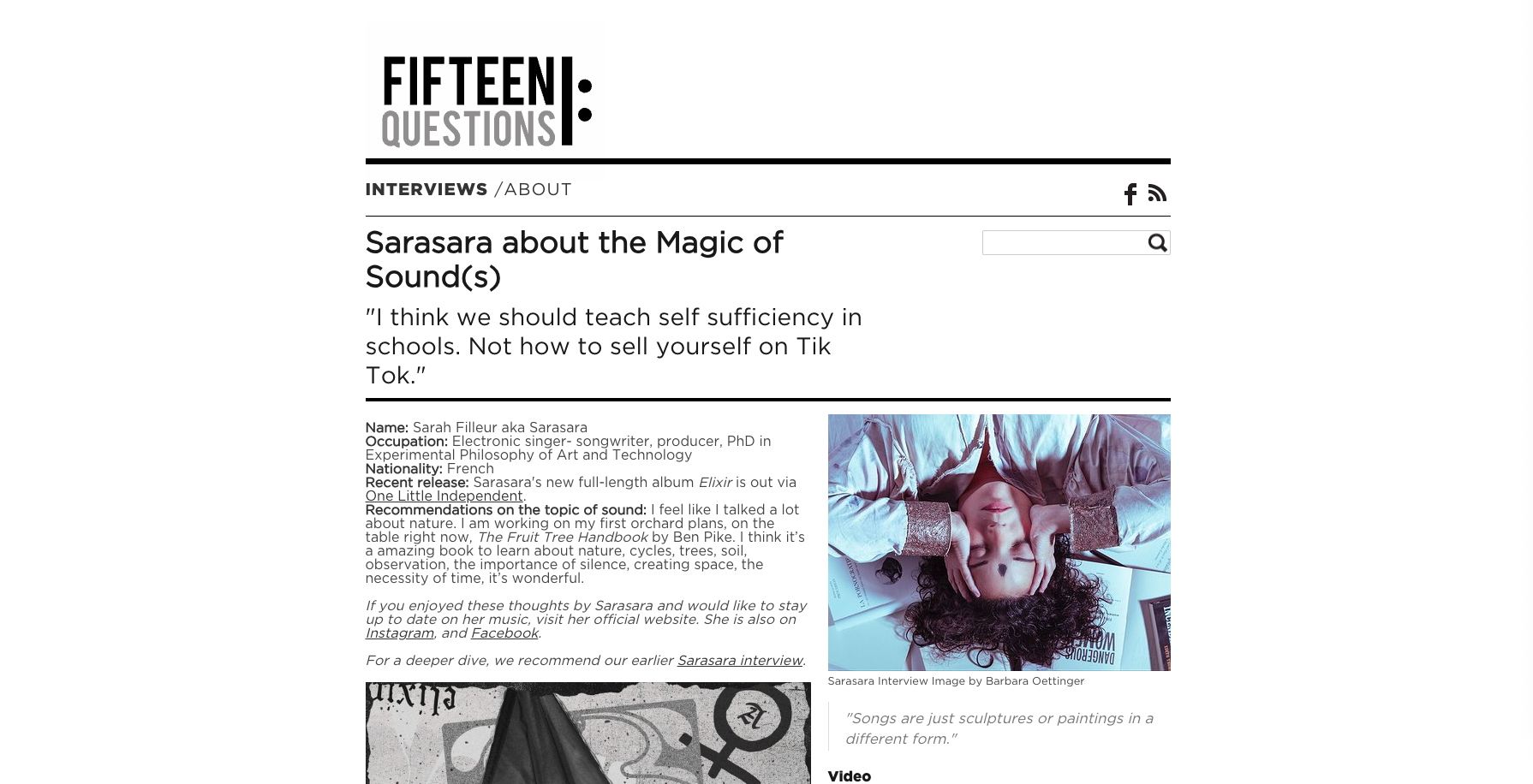 FIFTEEN QUESTIONS (GER)