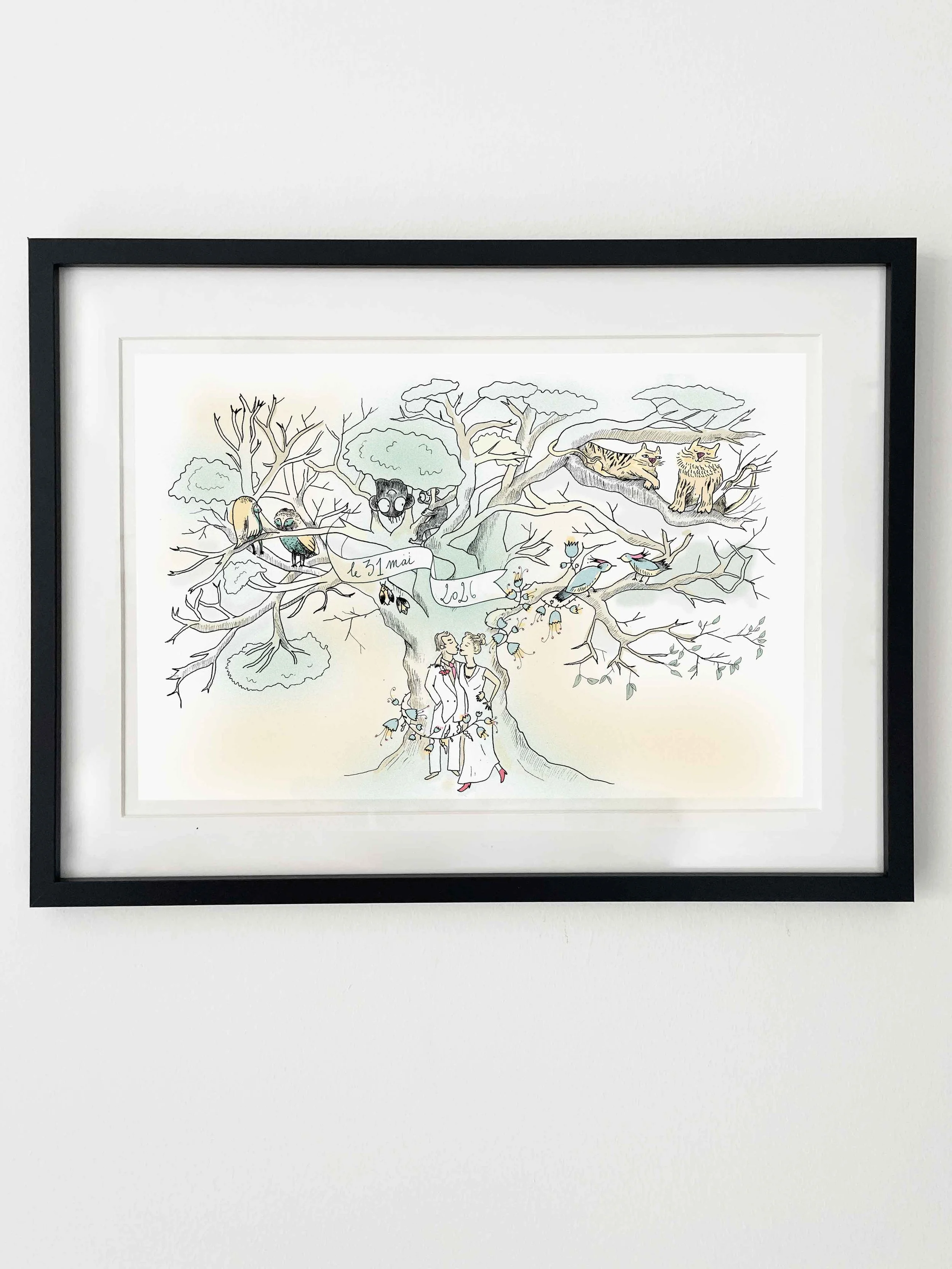 L'arbre de mariage