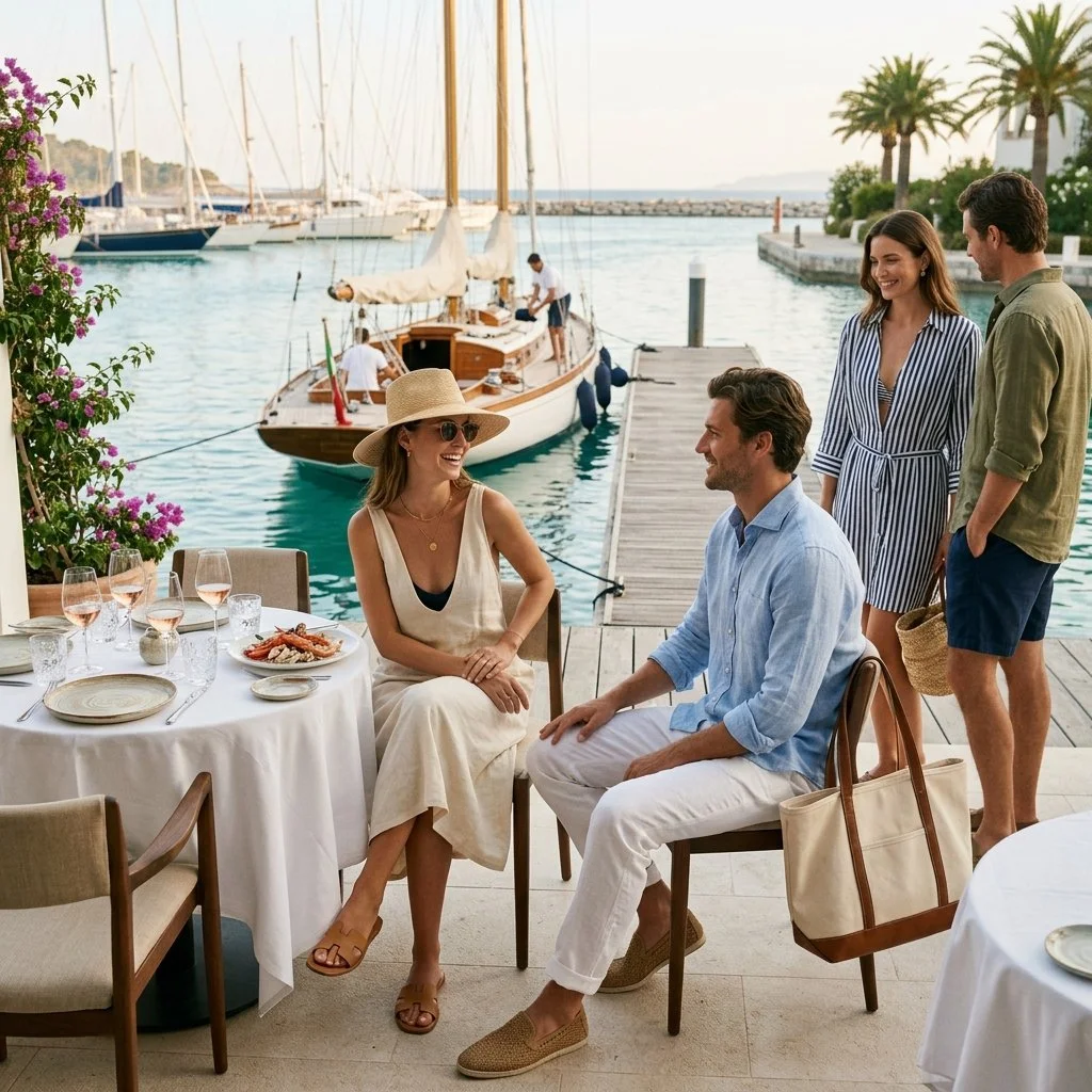 From Brunch to Boat: Classic Resort Style